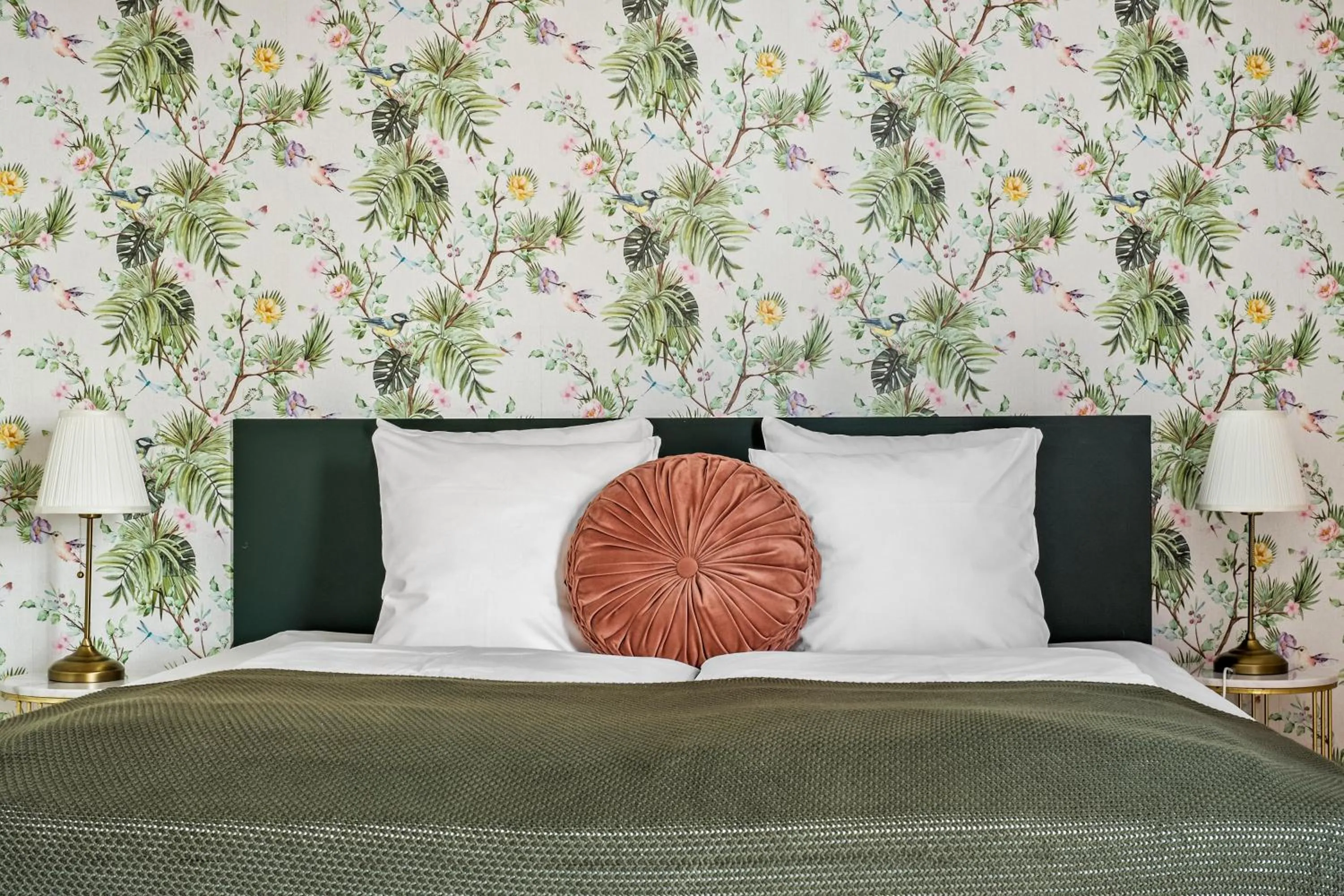 Bed in Best Western Royal Holstebro