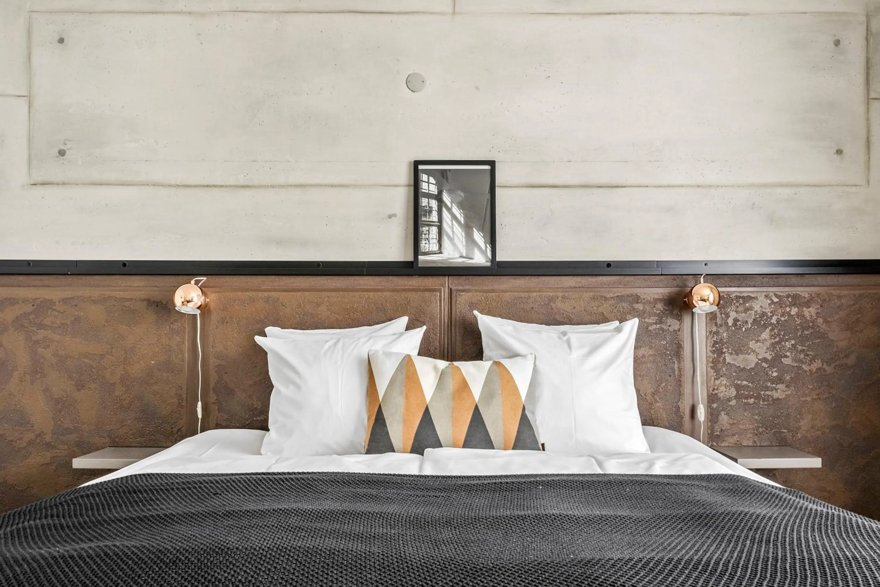 Bed in Best Western Royal Holstebro