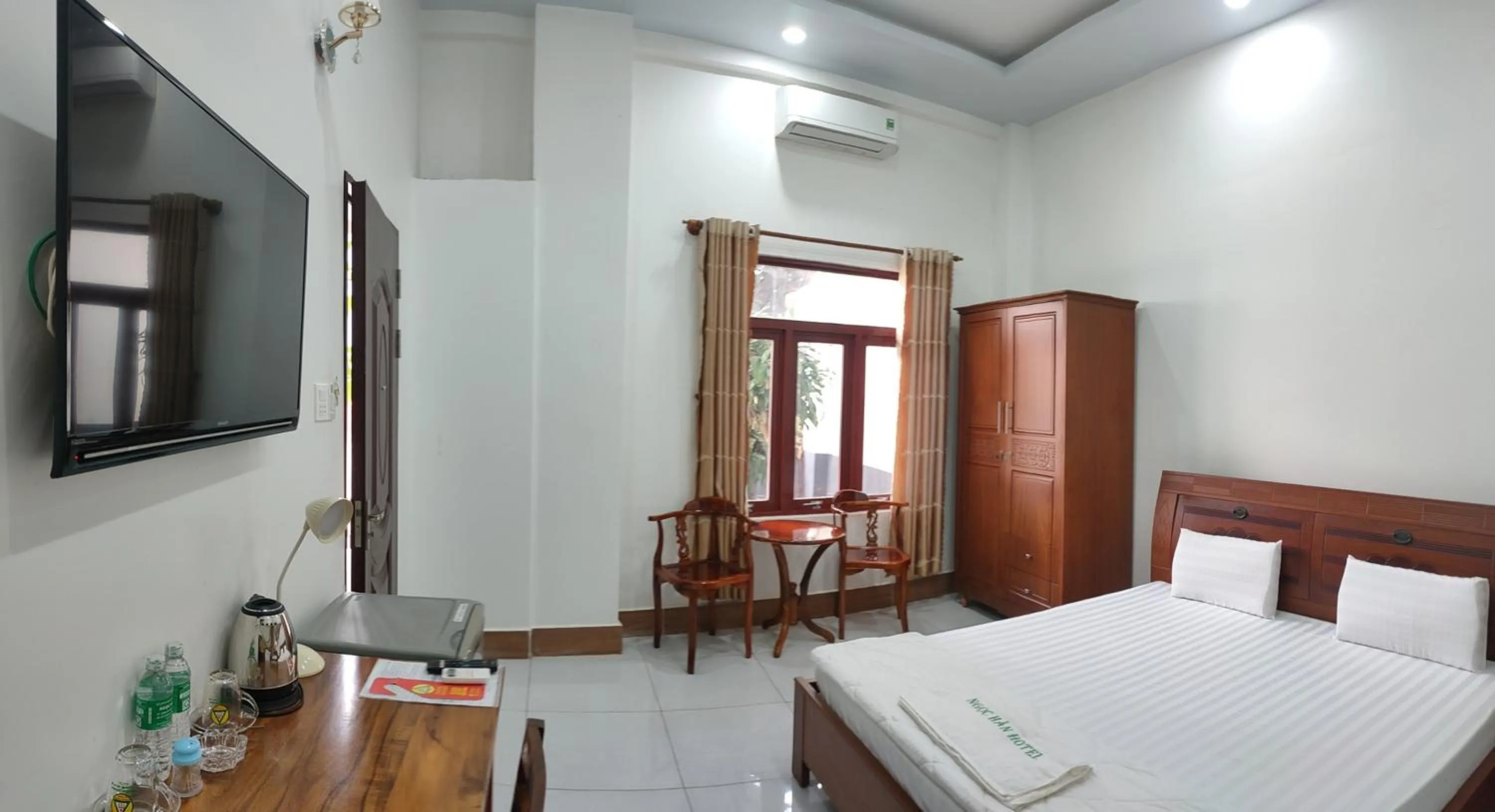 Bed in Khách Sạn Nhà Hàng Ngọc Hân