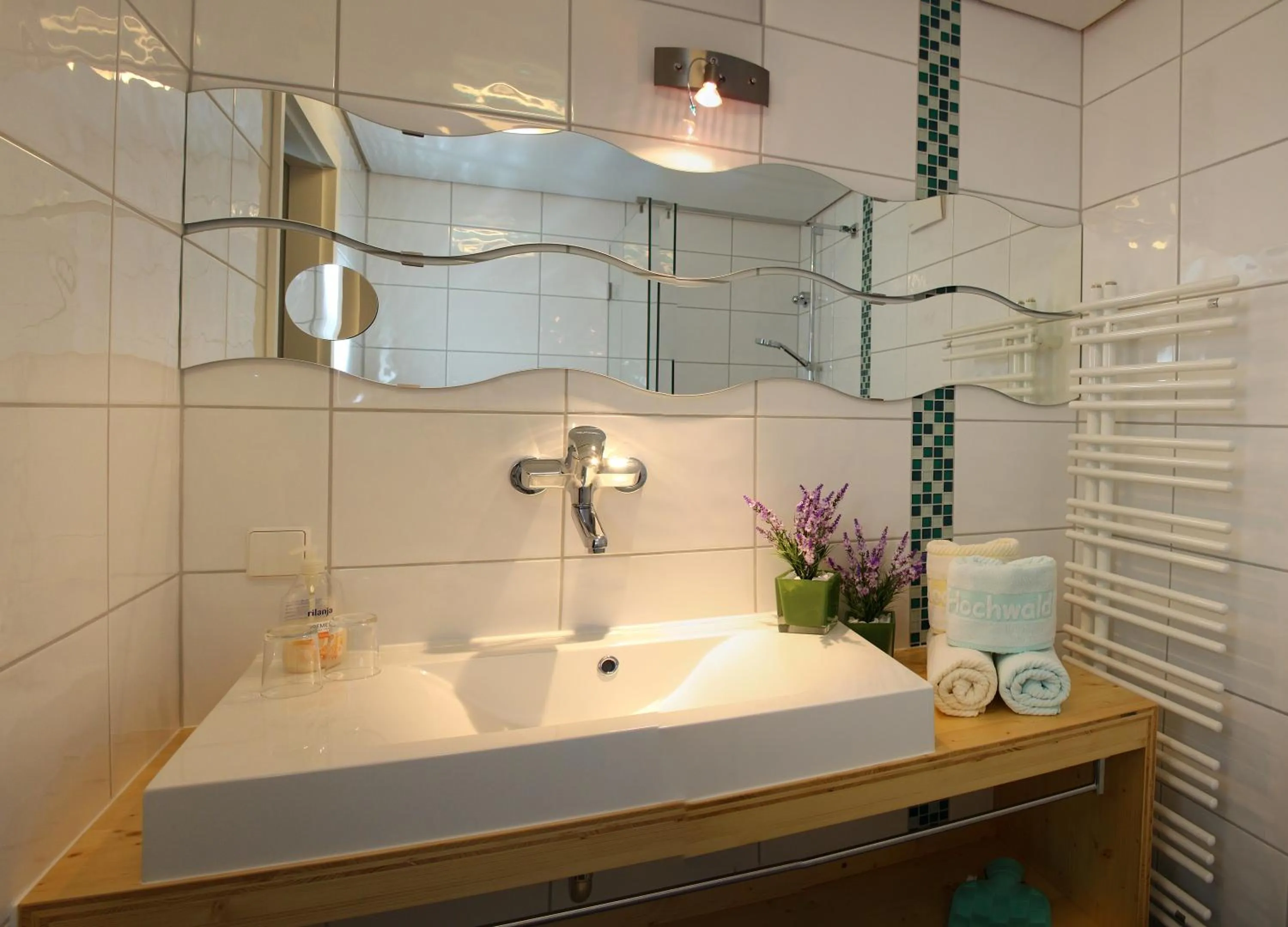 Bathroom in Hochwald Hotel & Apartment