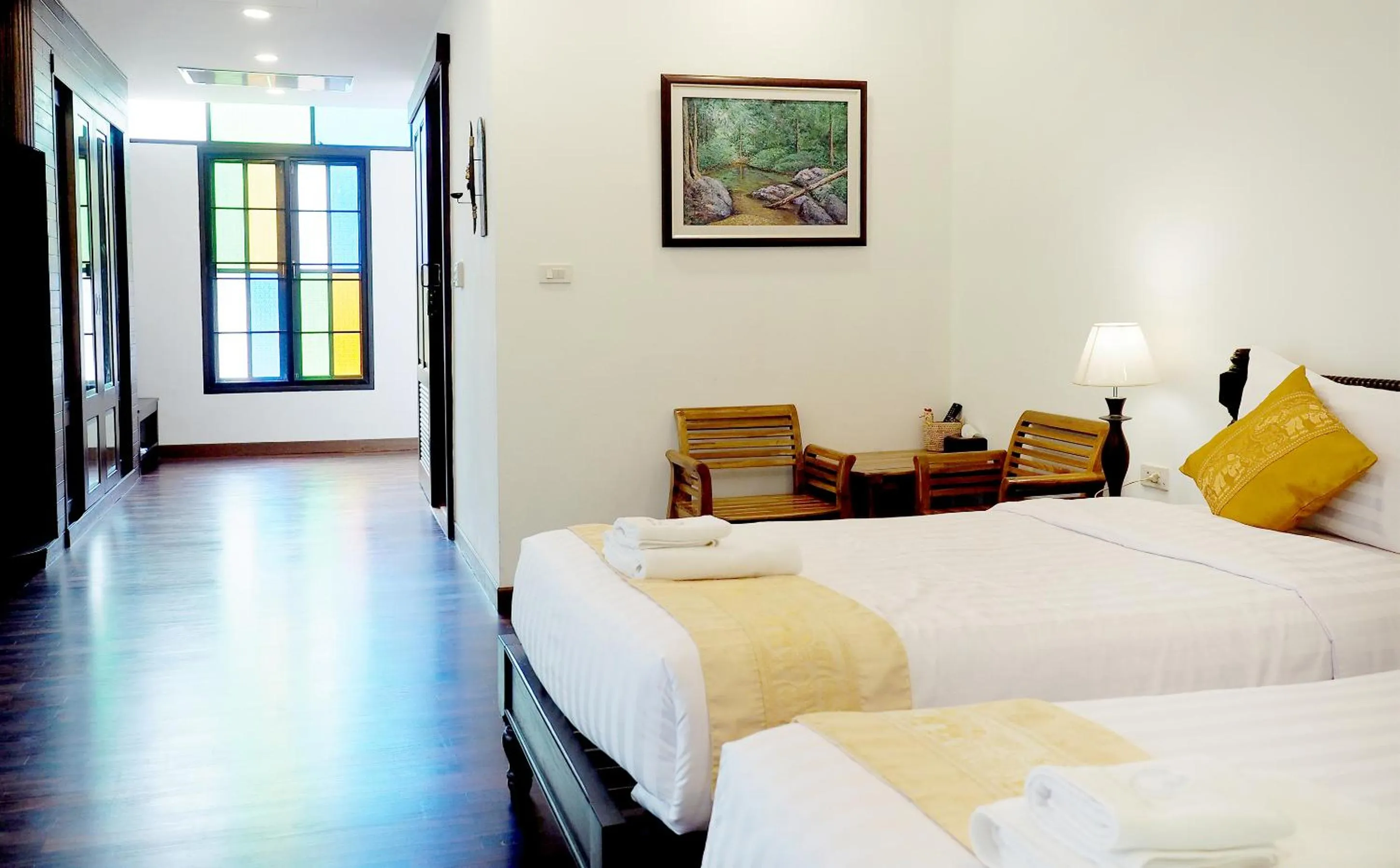 Photo of the whole room, Bed in คุ้มสะเมิง-Samoeng Center