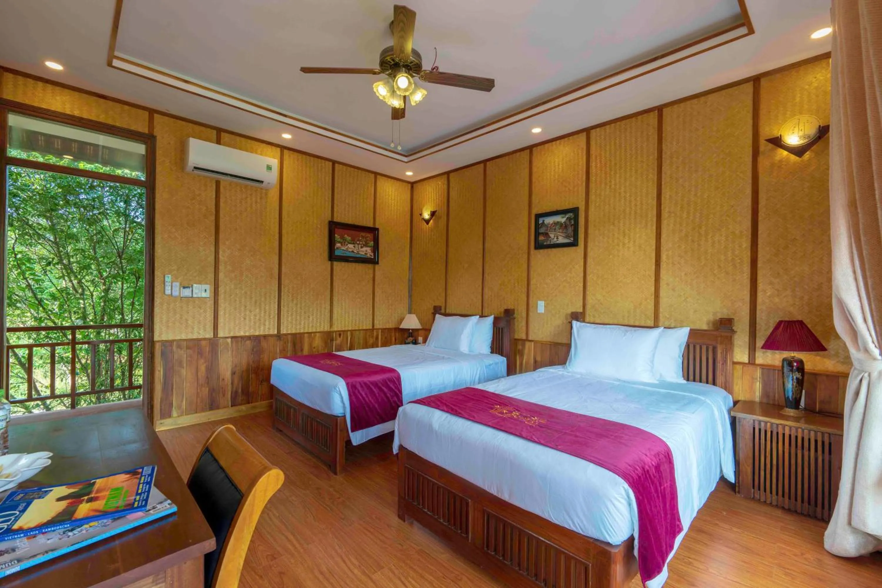 Bedroom, Bed in Phu Quoc Bambusa Resort