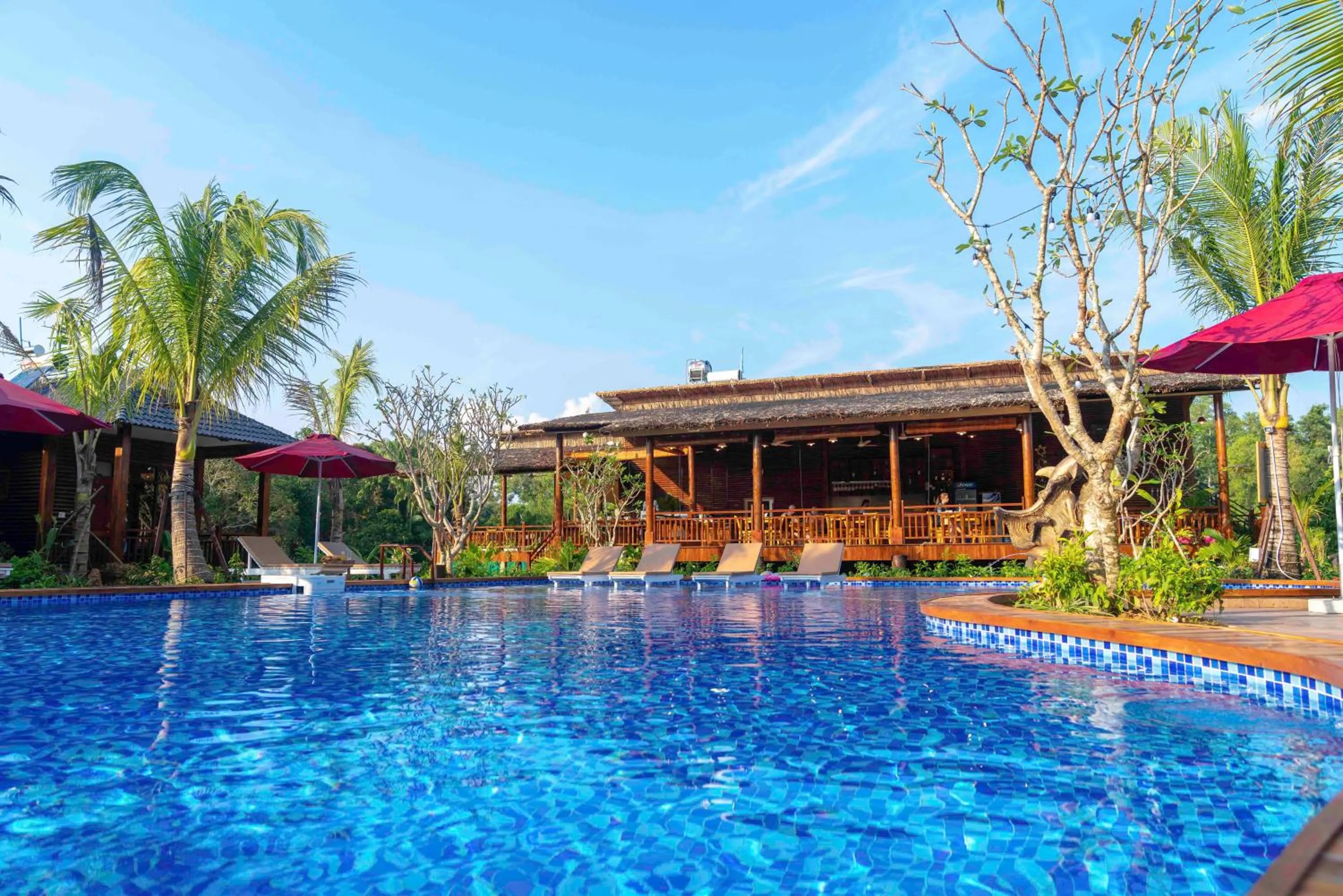 Swimming pool in Phu Quoc Bambusa Resort