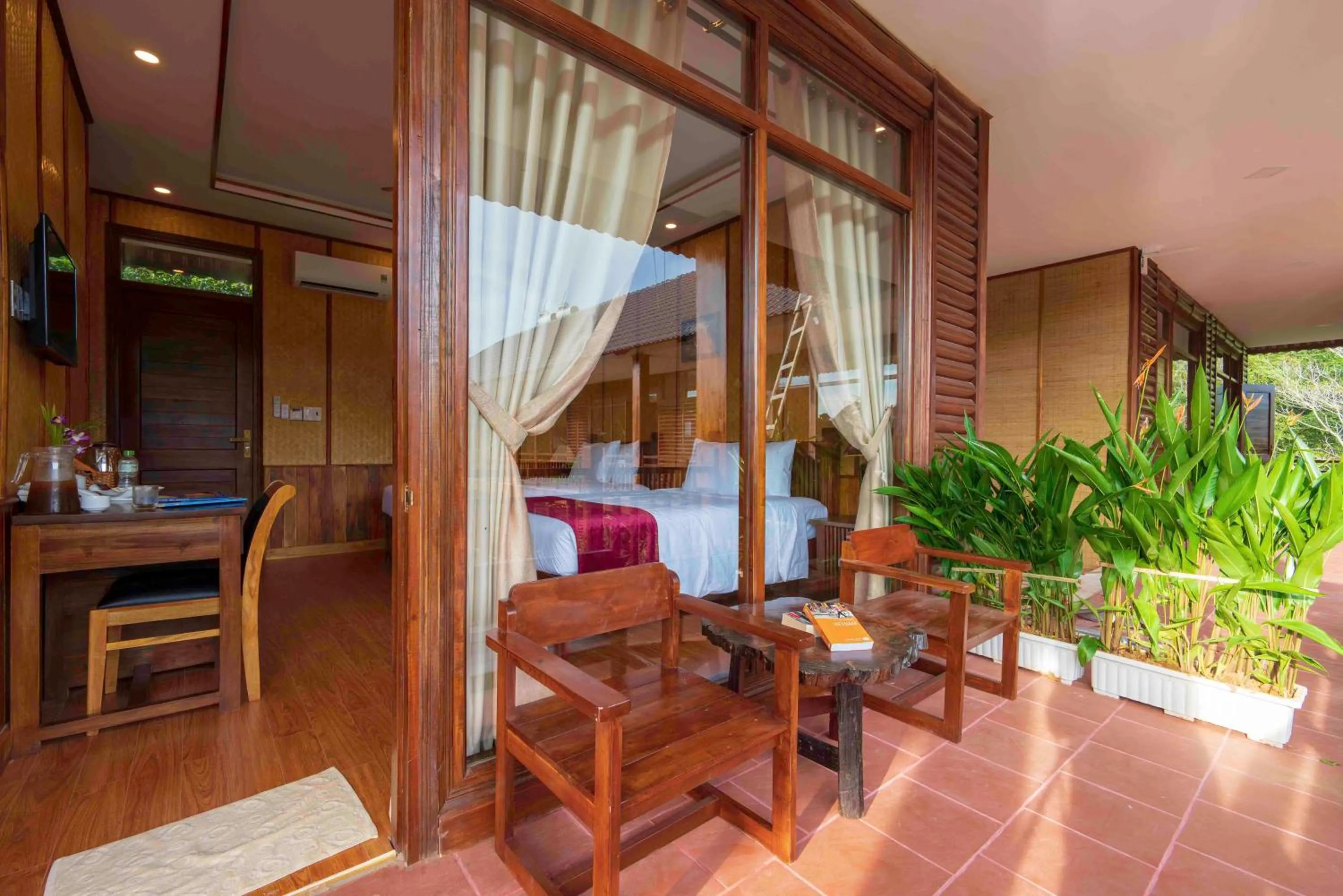 Balcony/Terrace in Phu Quoc Bambusa Resort