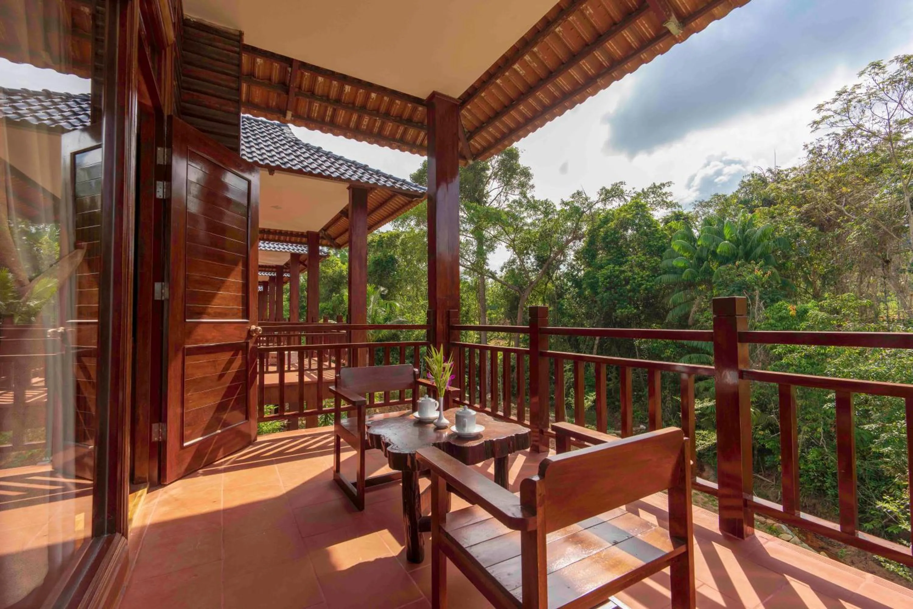 Balcony/Terrace in Phu Quoc Bambusa Resort