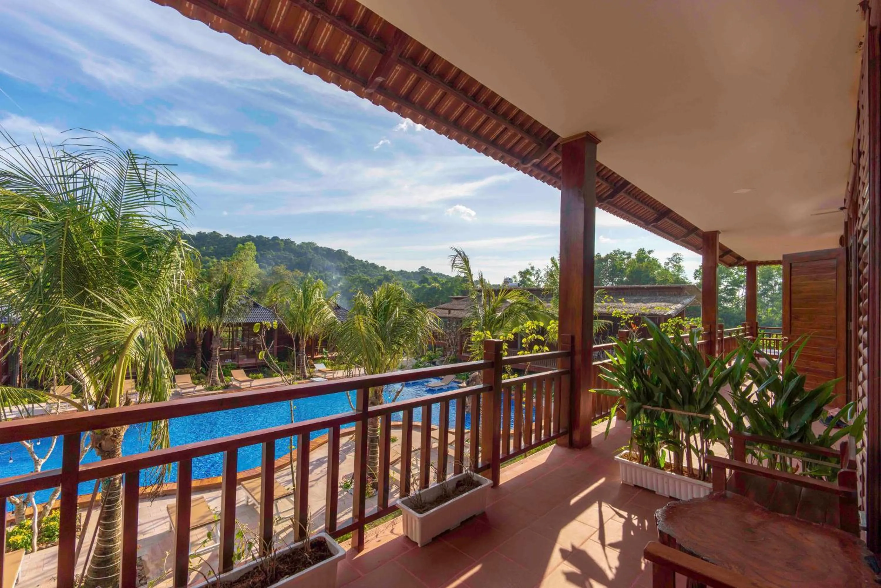 Balcony/Terrace in Phu Quoc Bambusa Resort