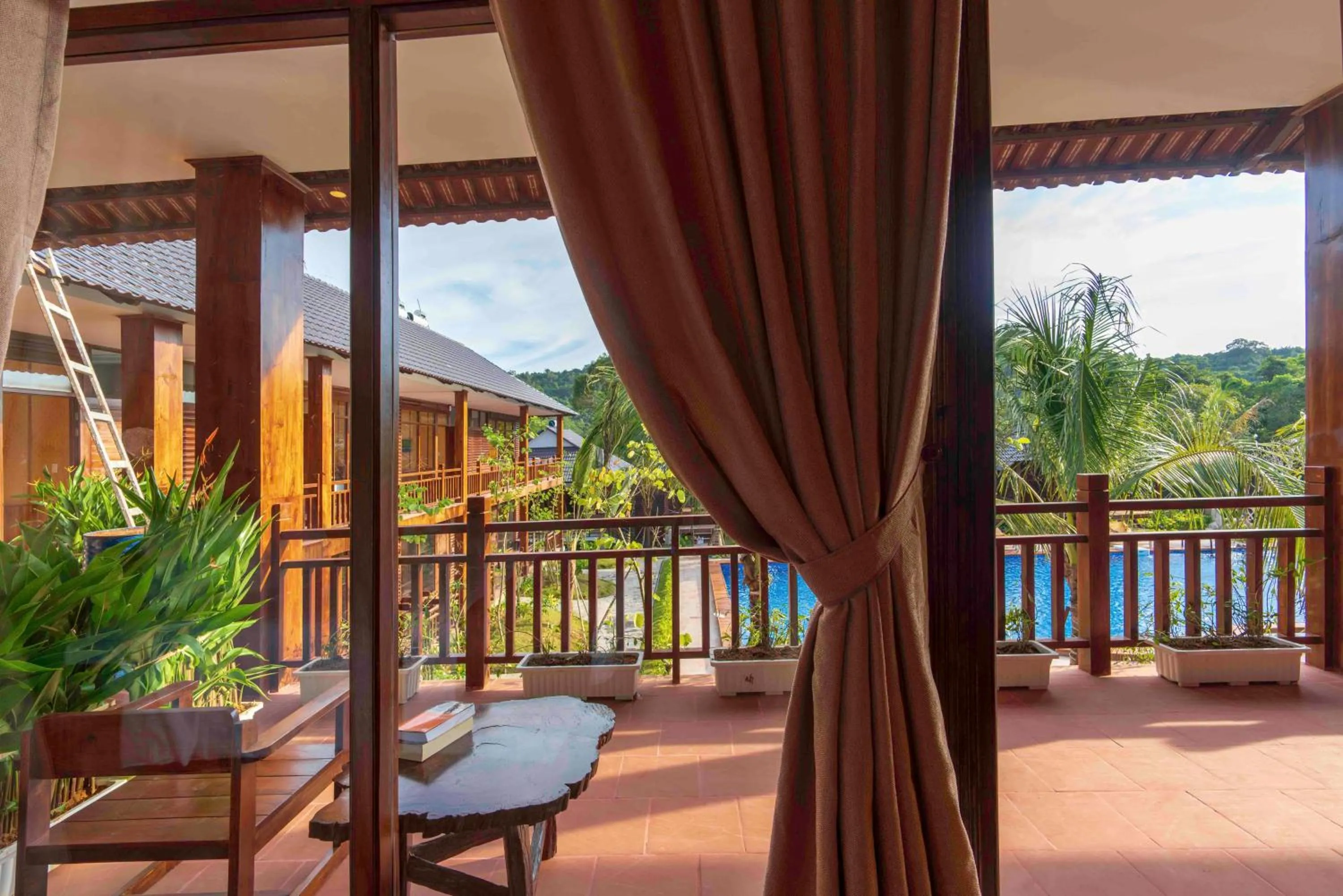 Balcony/Terrace in Phu Quoc Bambusa Resort