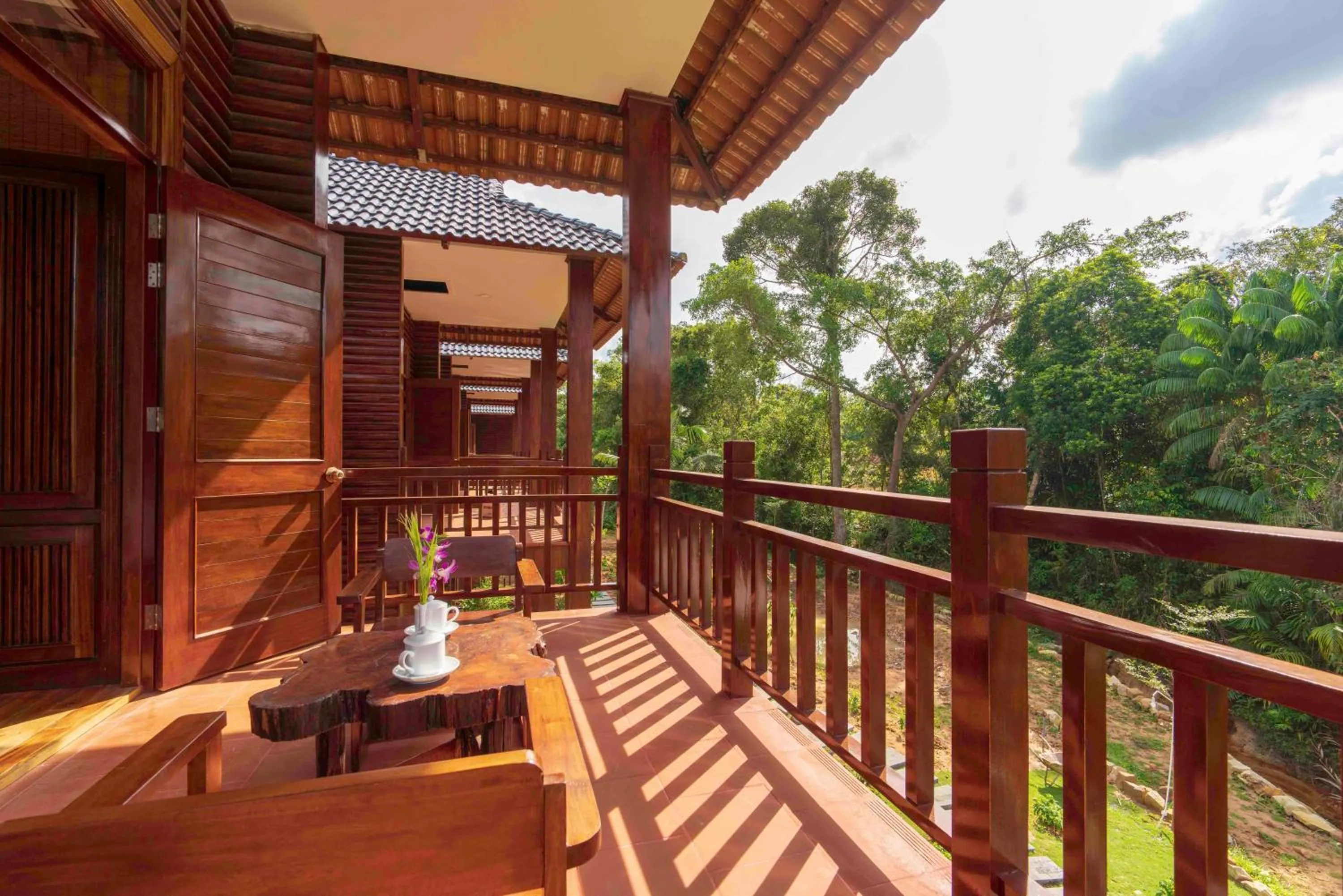 Balcony/Terrace in Phu Quoc Bambusa Resort