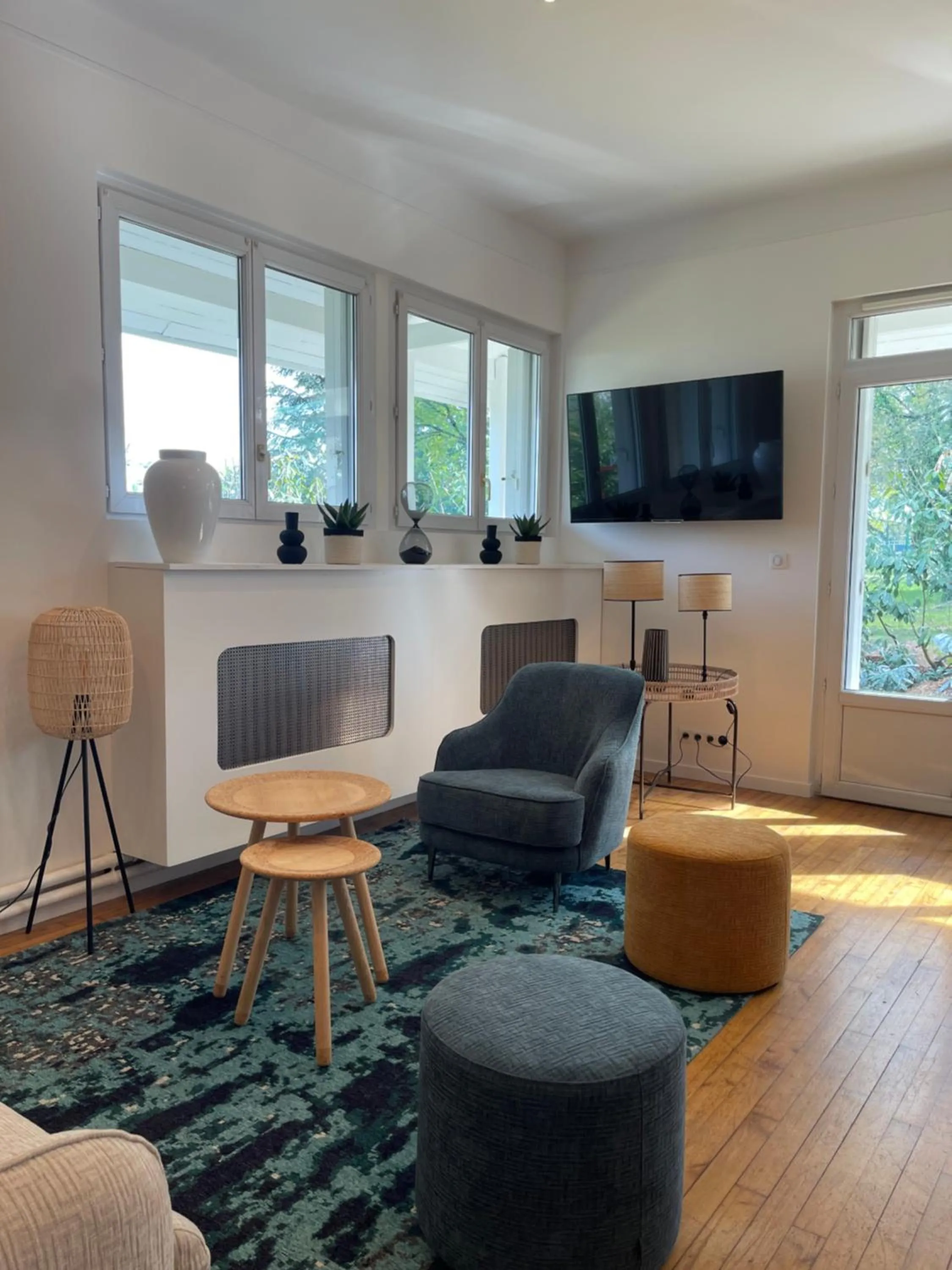 Seating area in Hôtel du Golf Saint Lazare