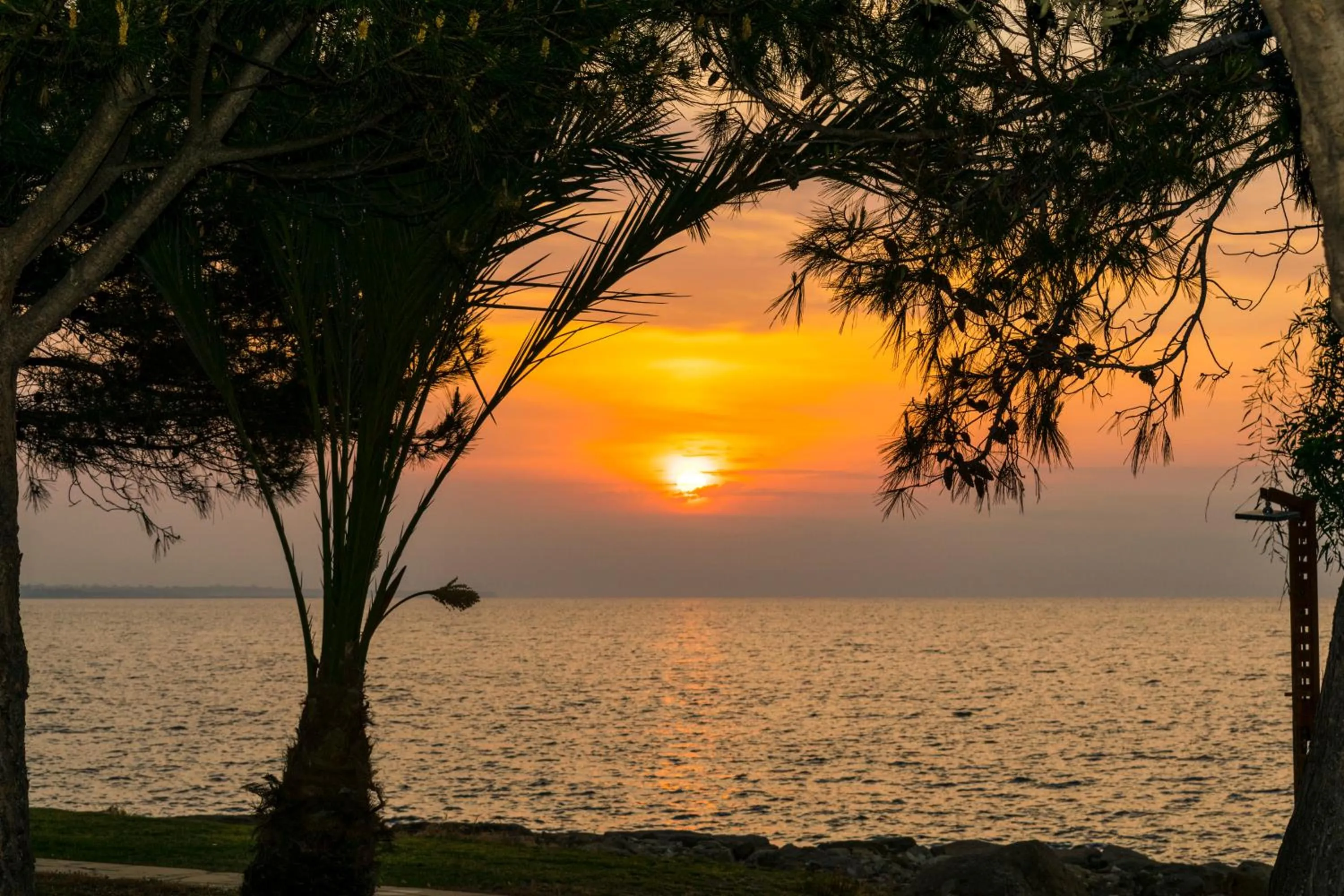 Natural landscape in Elya Beach Luxury Suites