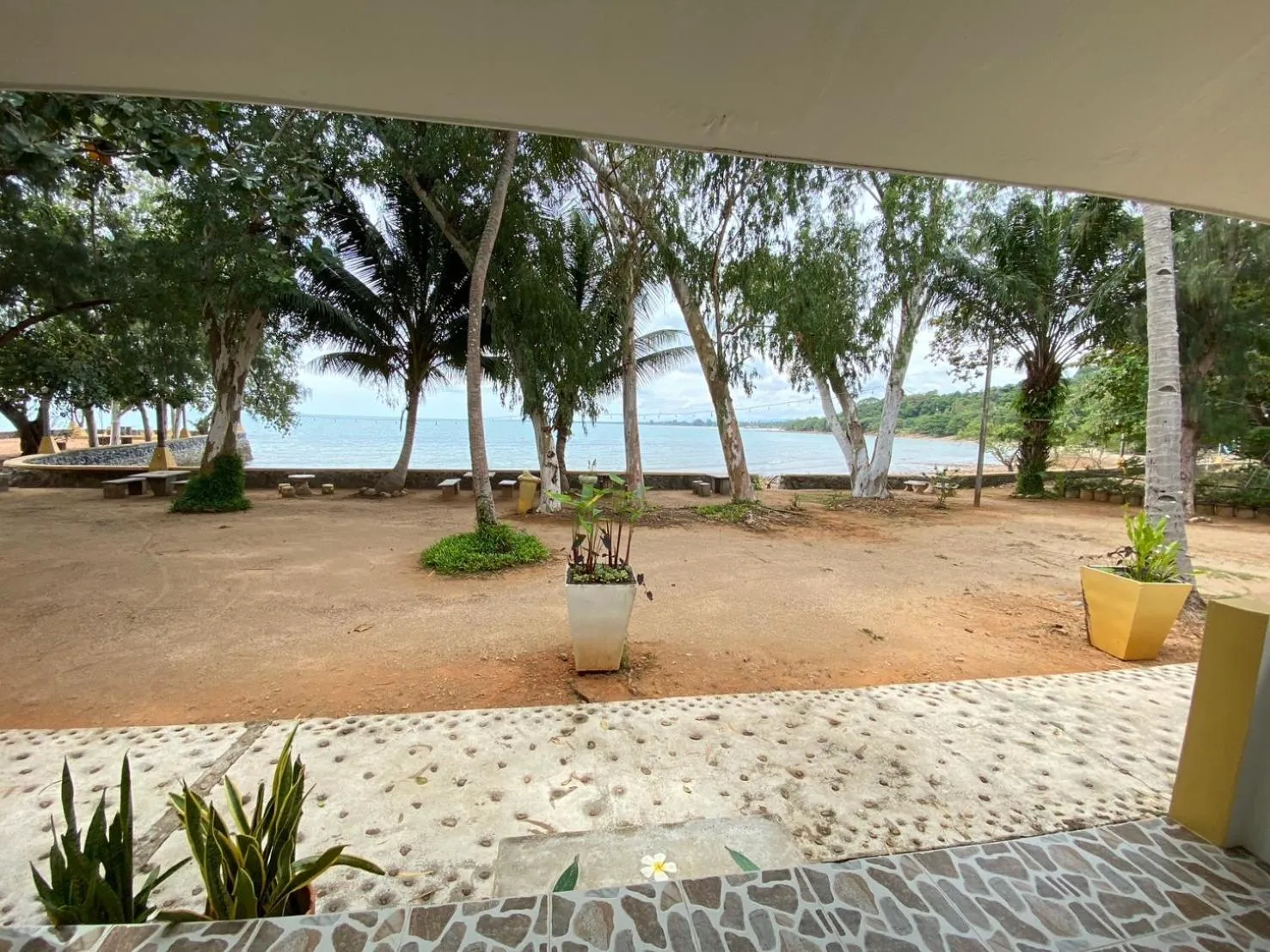 Natural landscape in Issara Beach Resort