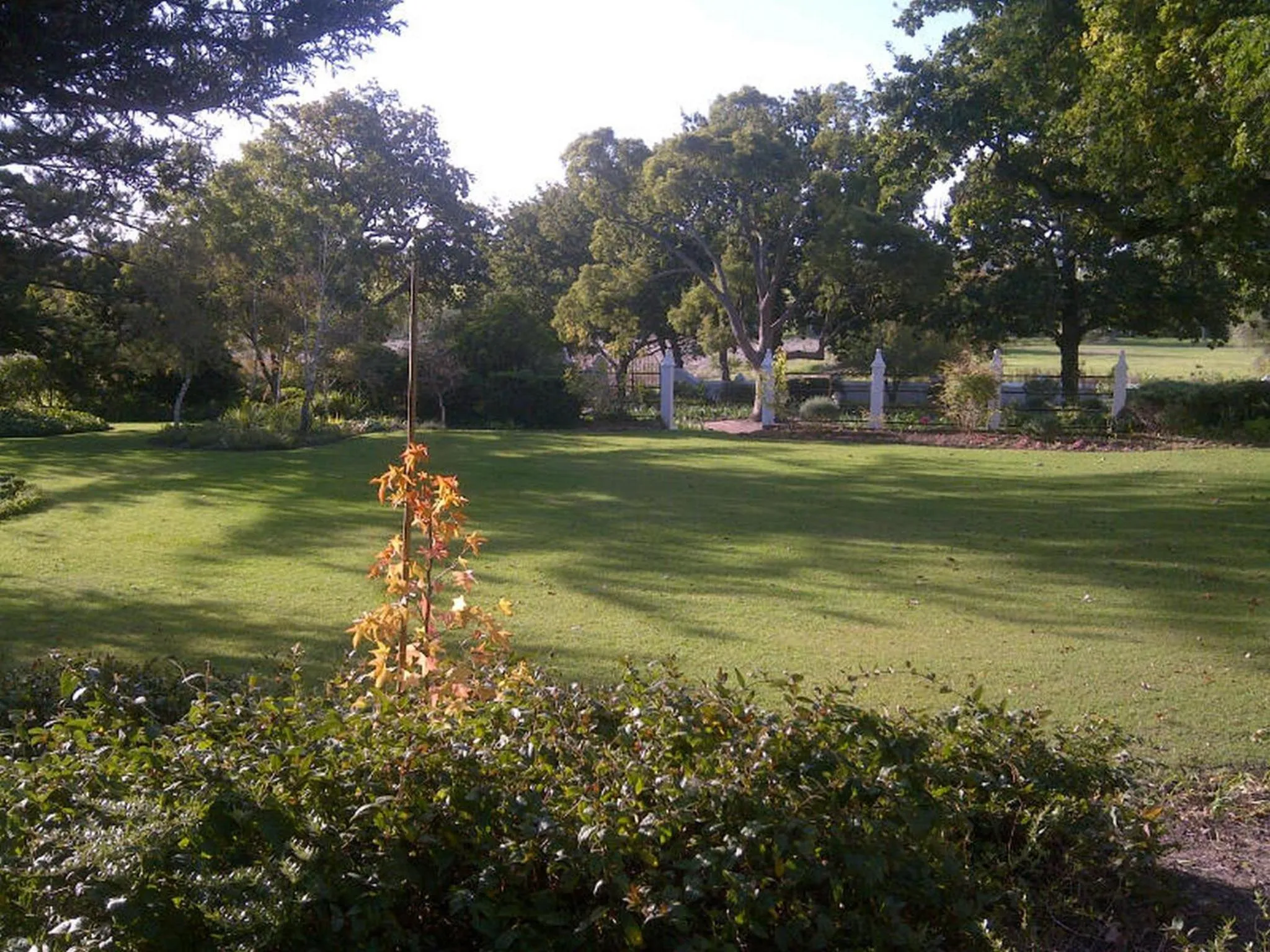 Garden in Vredenburg Manor House