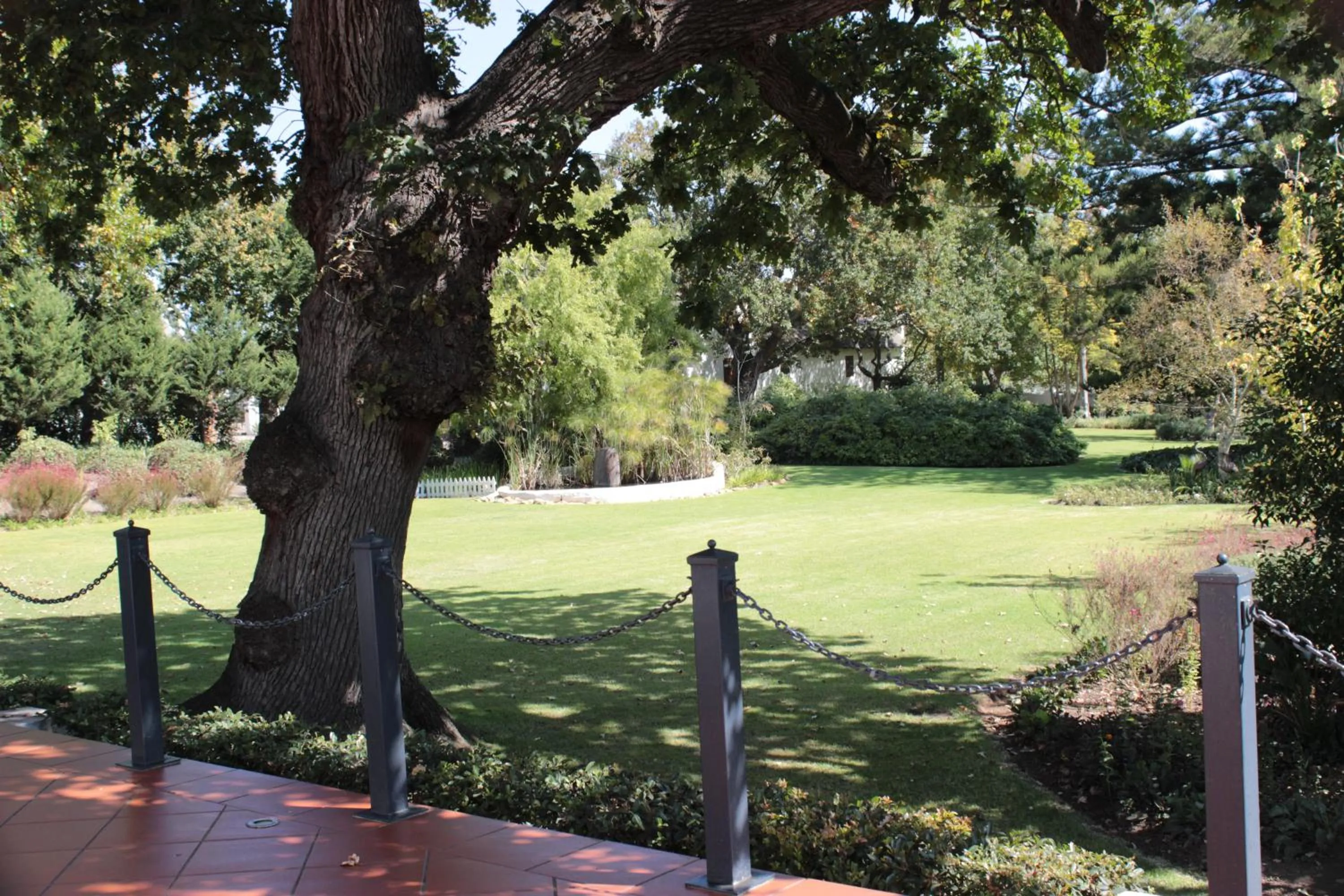 Garden in Vredenburg Manor House
