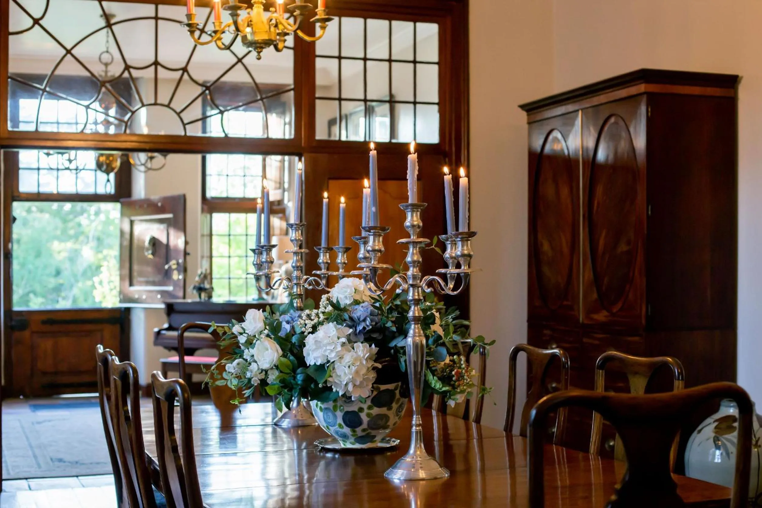 Dining area in Vredenburg Manor House
