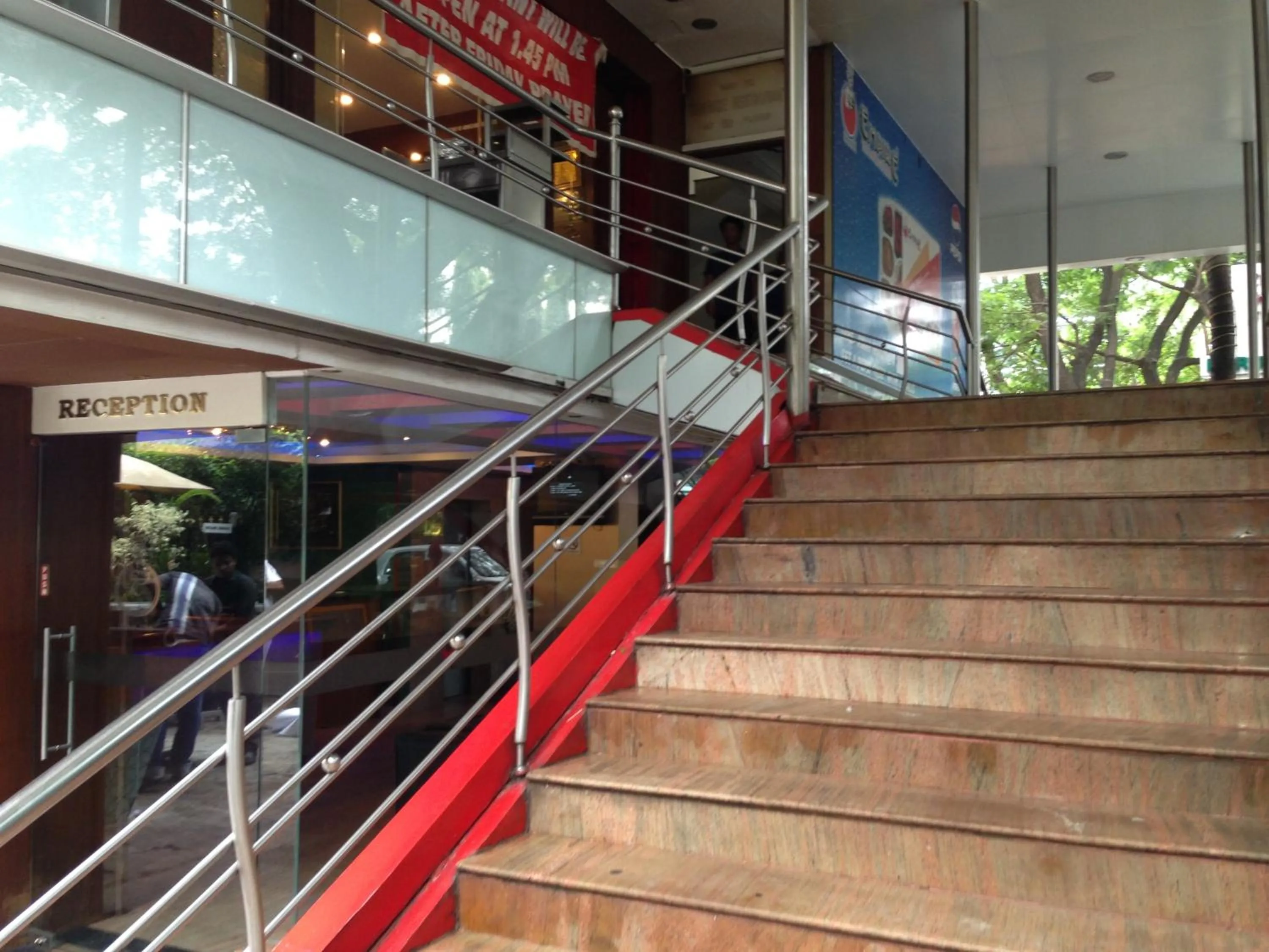 Decorative detail in Hotel Noor Empire International Kormangala