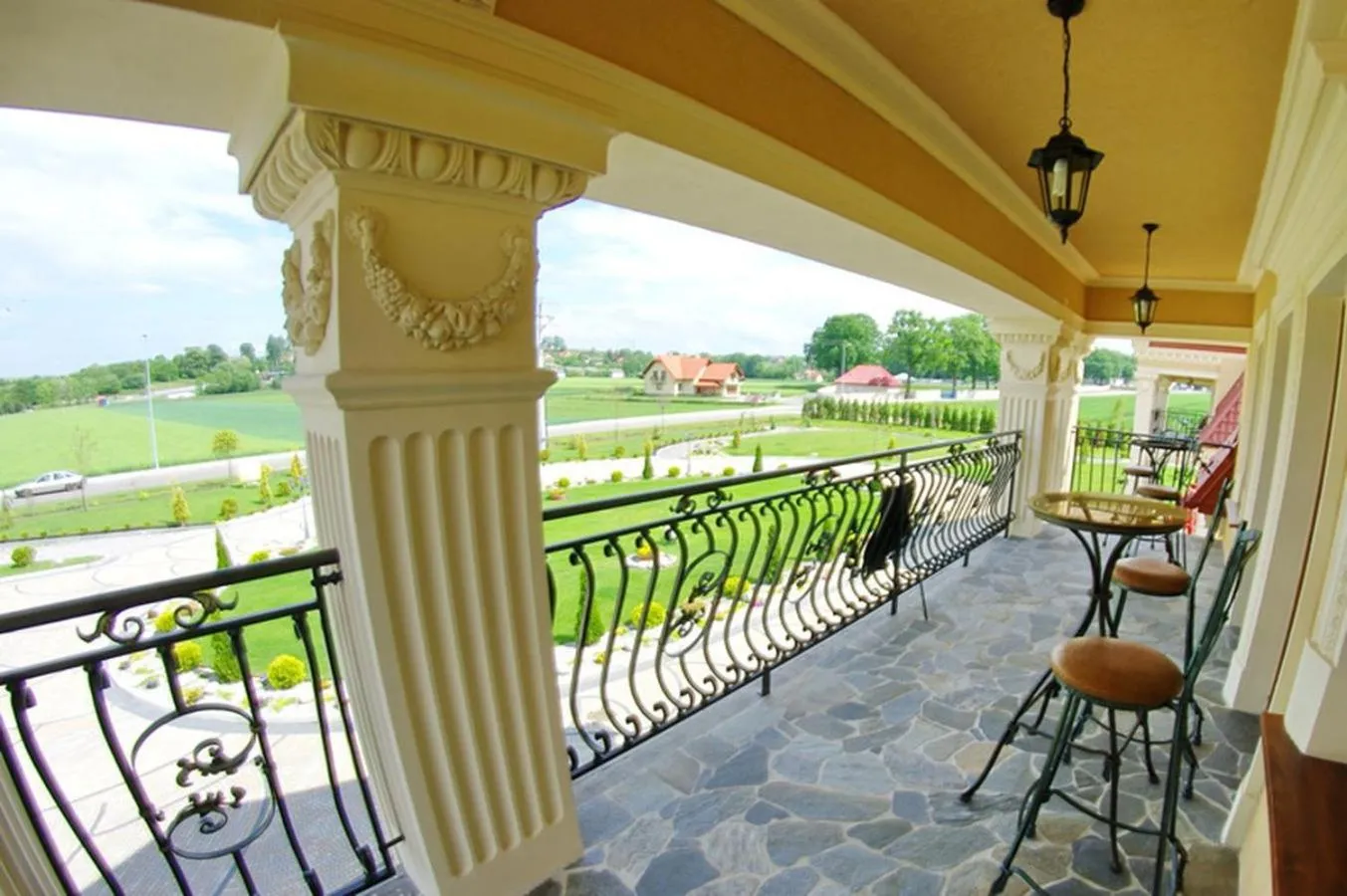 Balcony/Terrace in Jaśminowy Dwór
