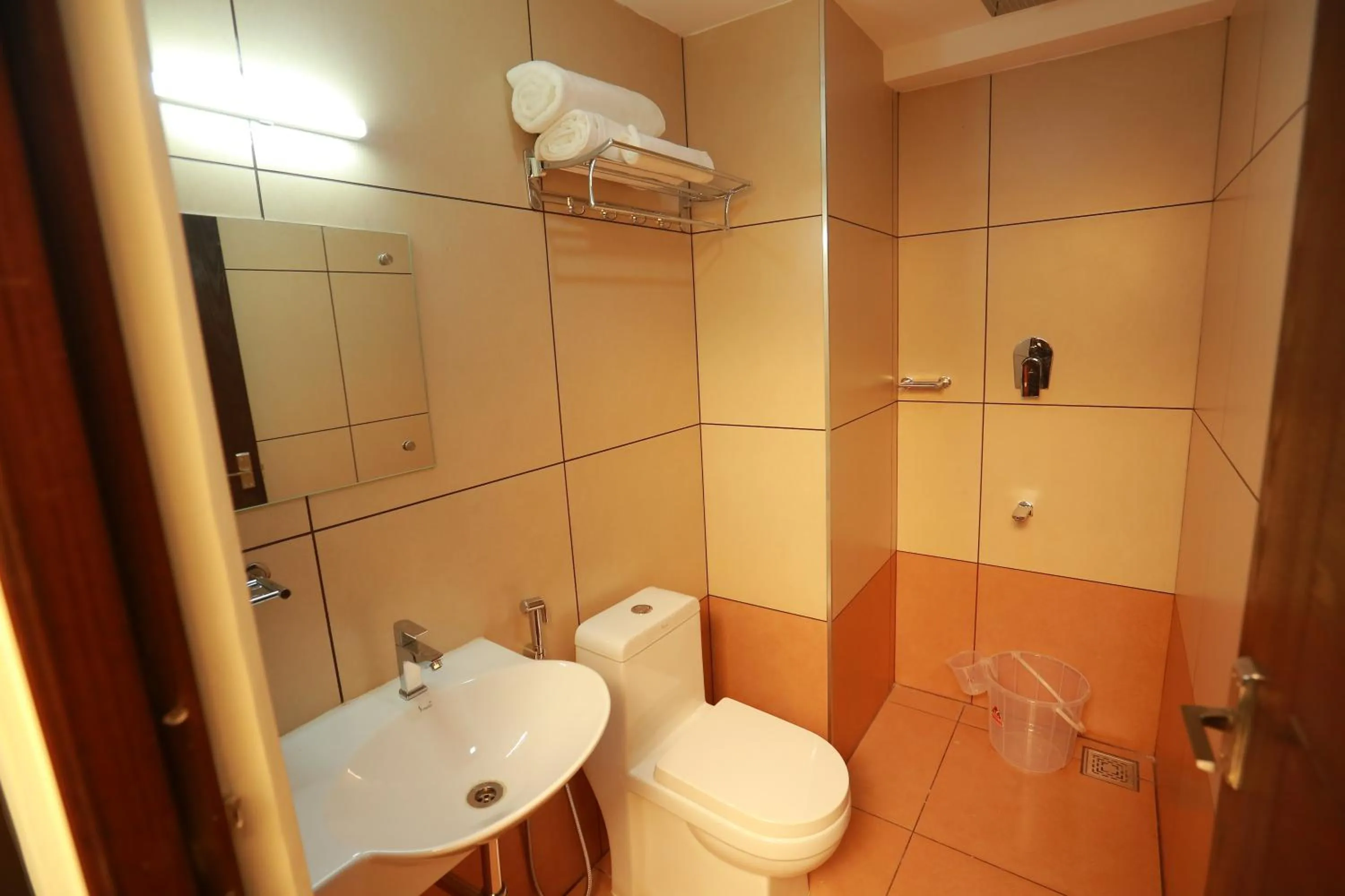 Bathroom in The Crescent Suites