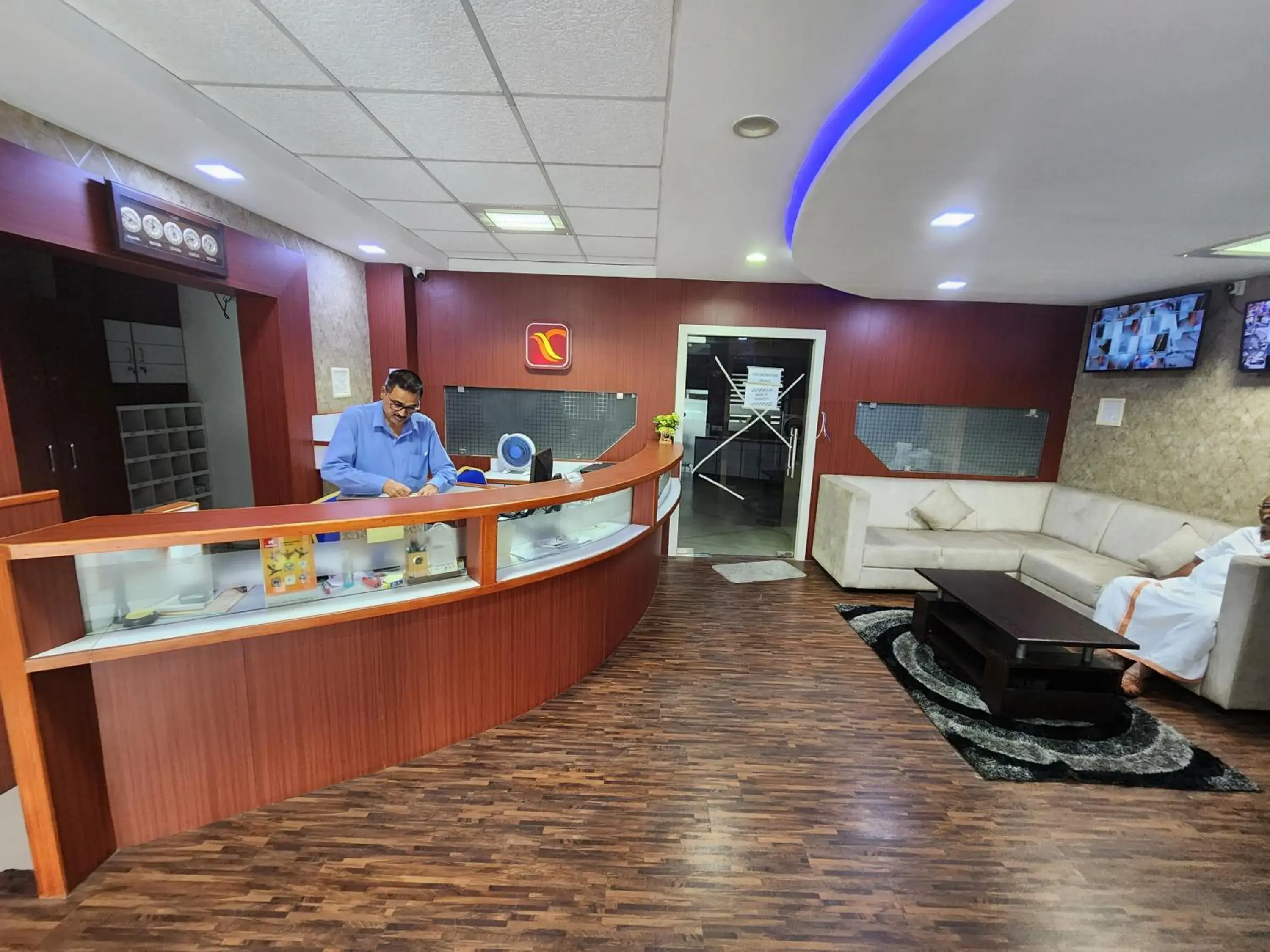 Lobby or reception in The Crescent Suites Lobby or reception in The Crescent Suites