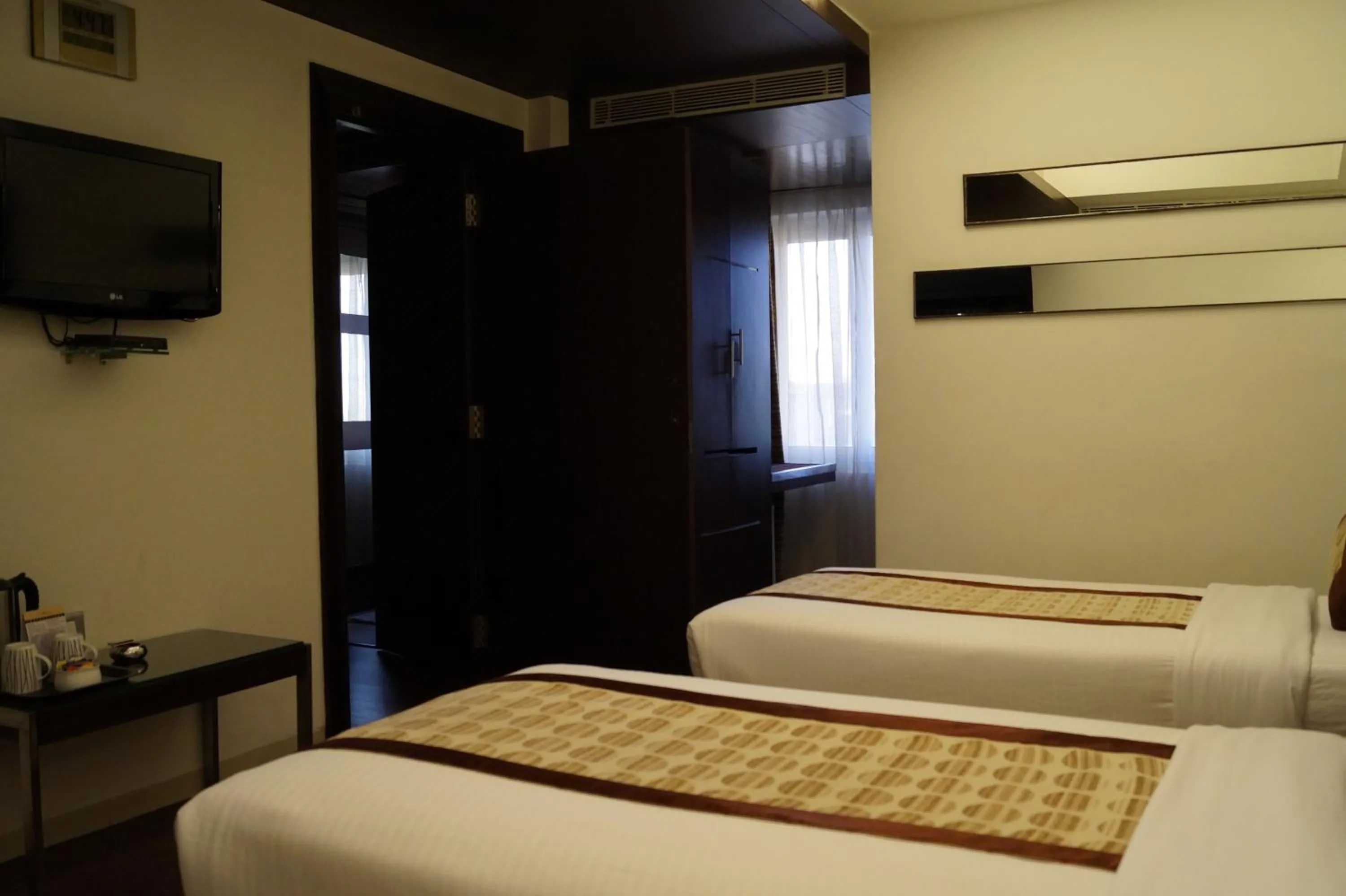 Bed in The President Hotel