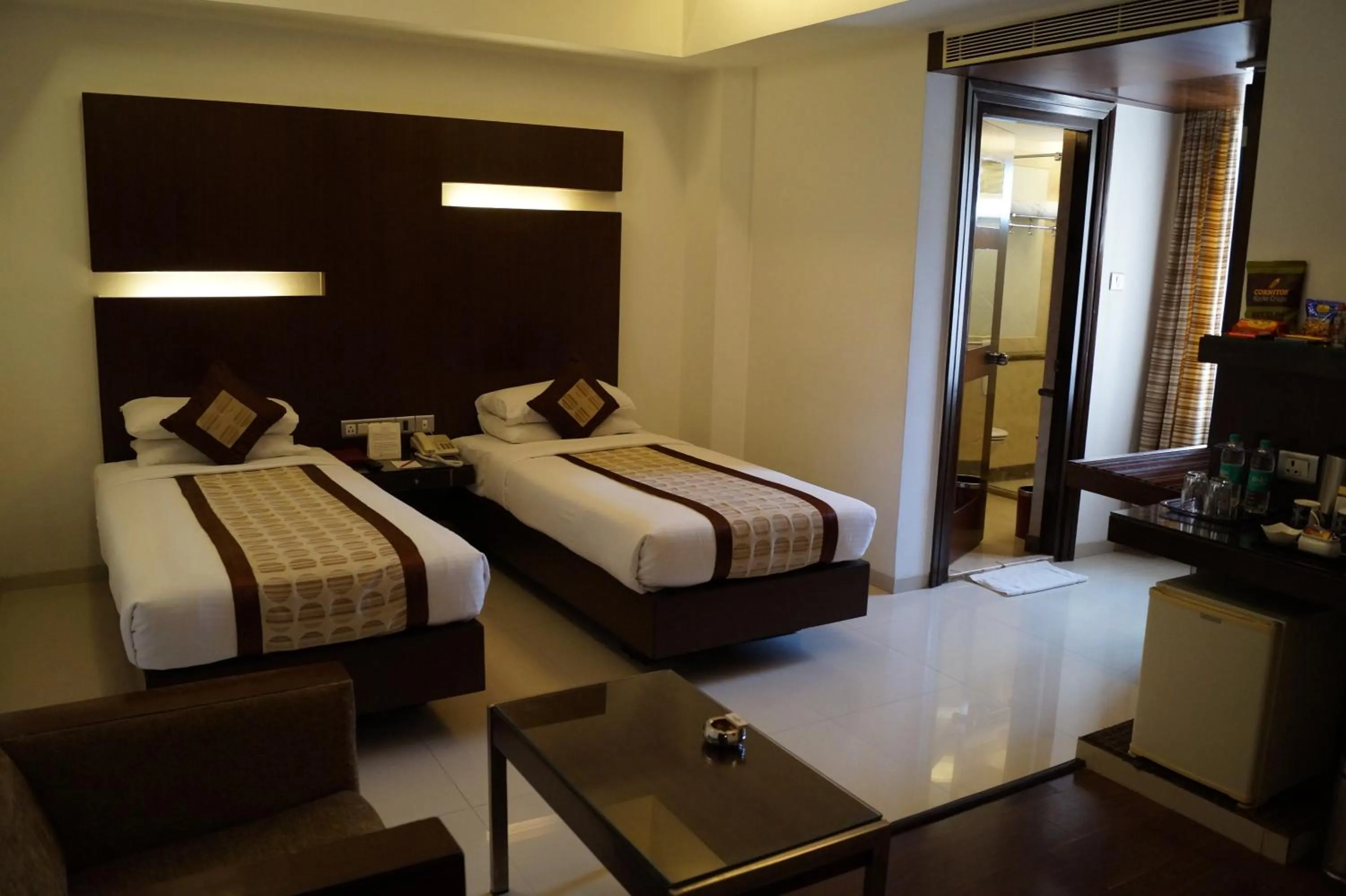 Bed in The President Hotel