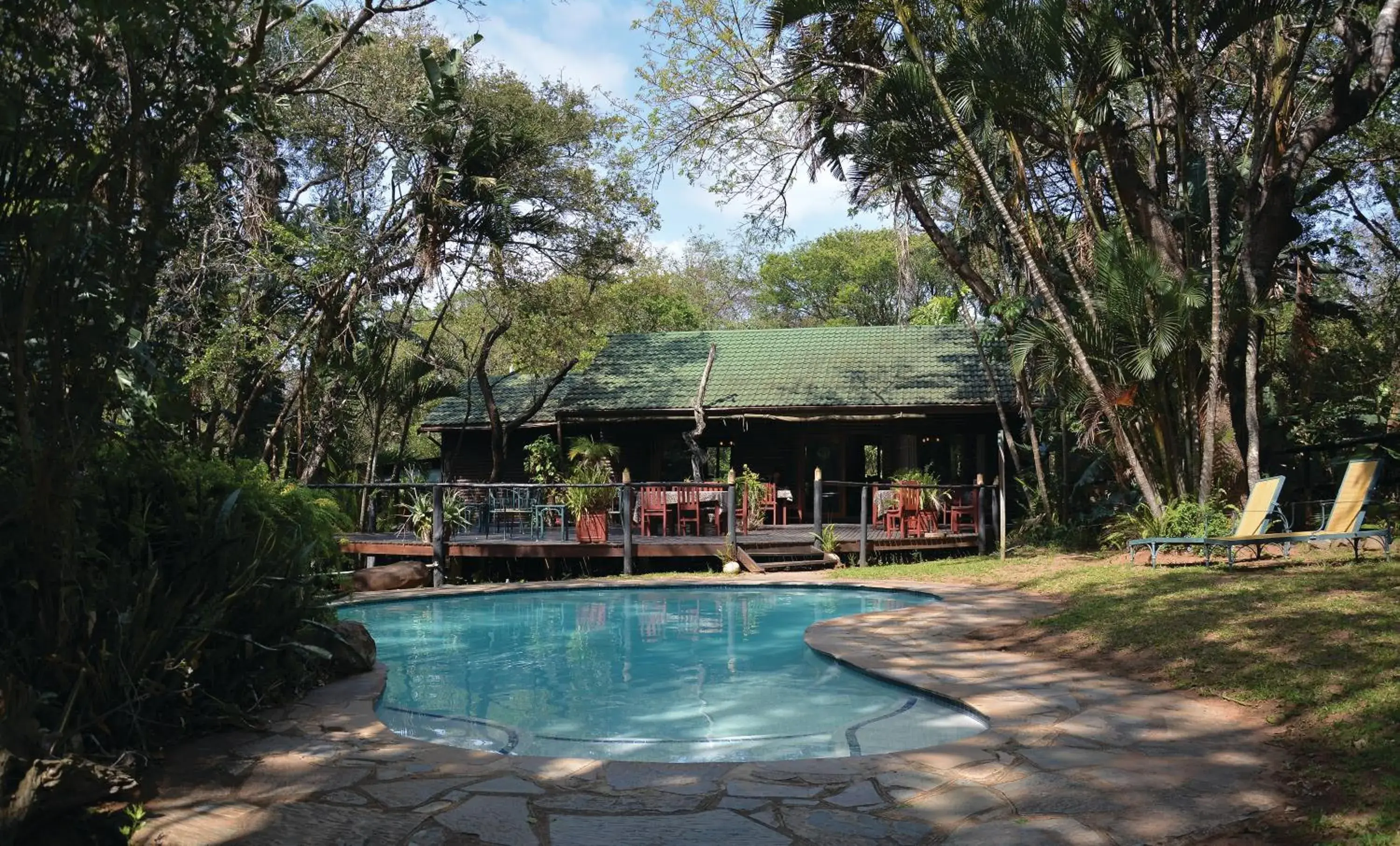 Swimming pool in Gooderson Bushlands Game Lodge Swimming pool in Gooderson Bushlands Game Lodge