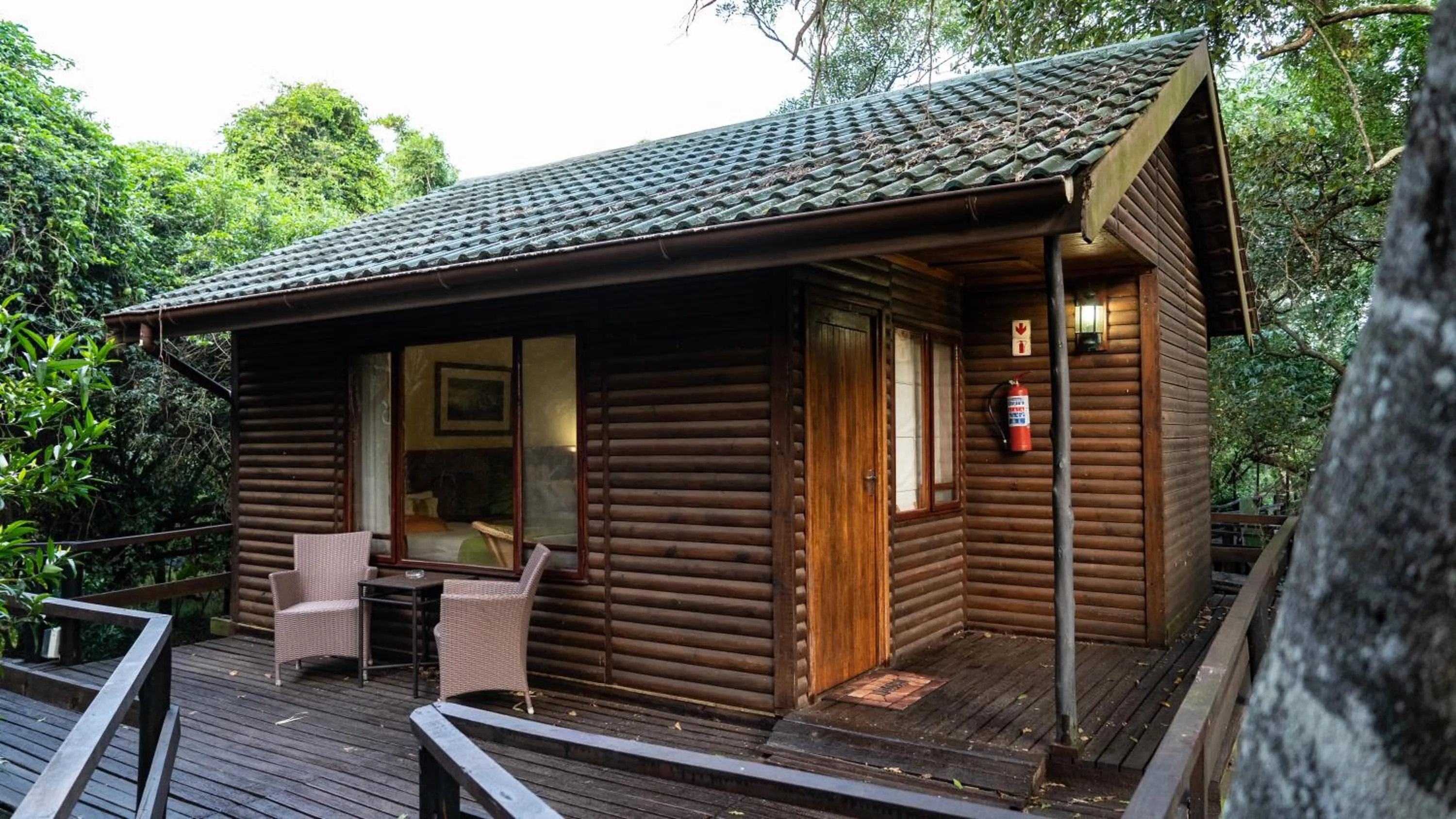 Patio in Gooderson Bushlands Game Lodge