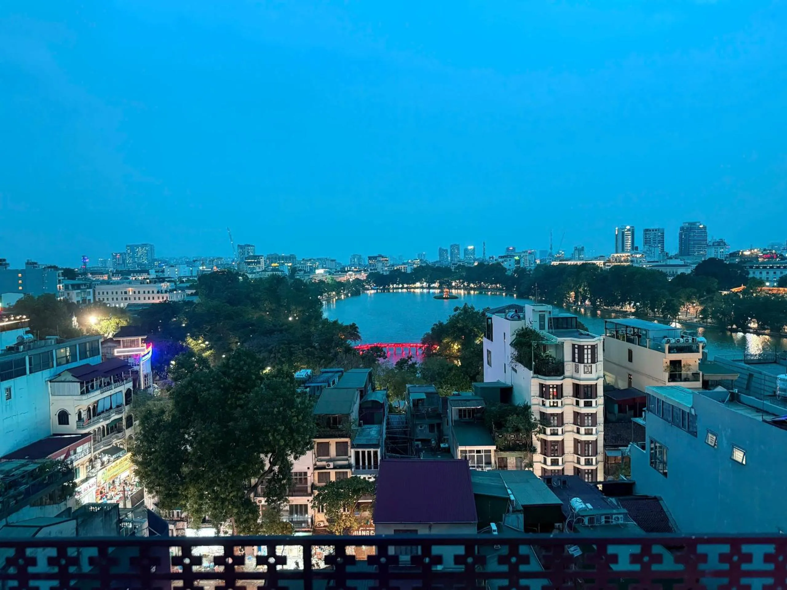 Property building in Lucien Hanoi Lakeside Hotel & Rooftop
