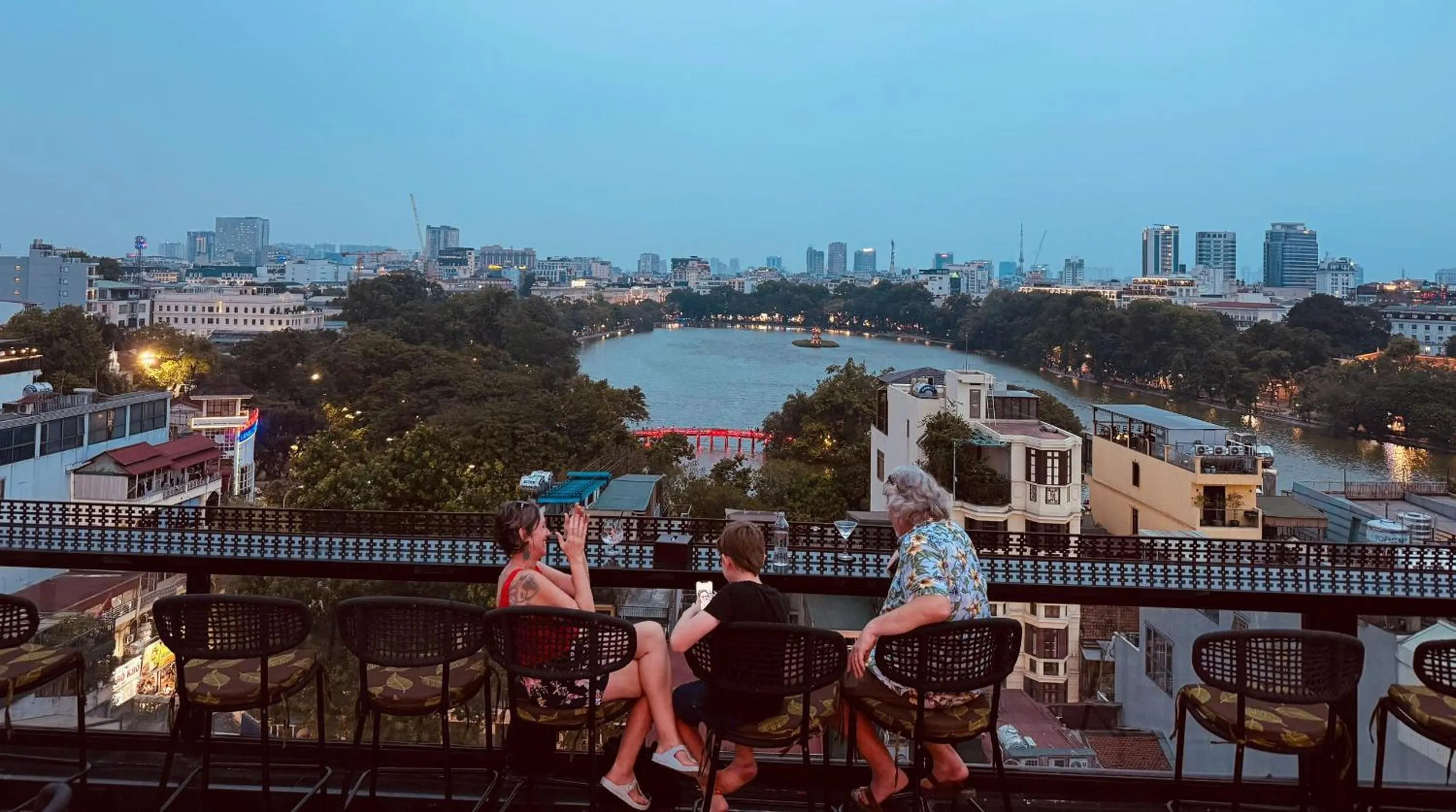 Property building in Lucien Hanoi Lakeside Hotel & Rooftop