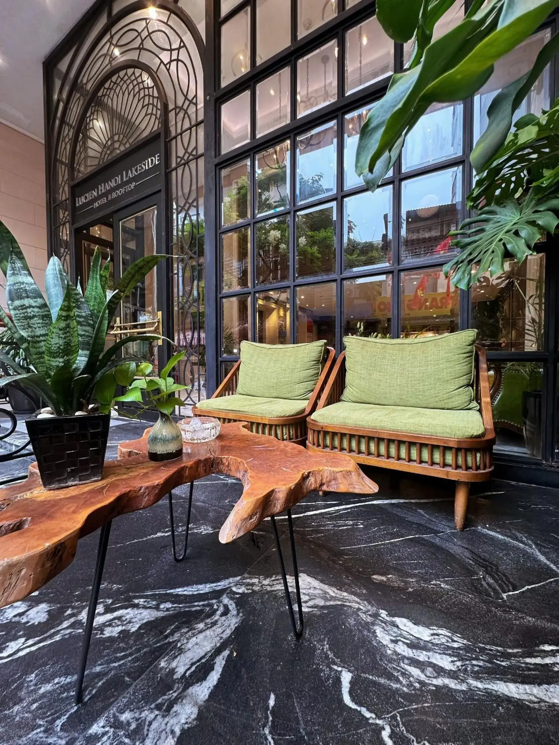 Property building in Lucien Hanoi Lakeside Hotel & Rooftop Property building in Lucien Hanoi Lakeside Hotel & Rooftop