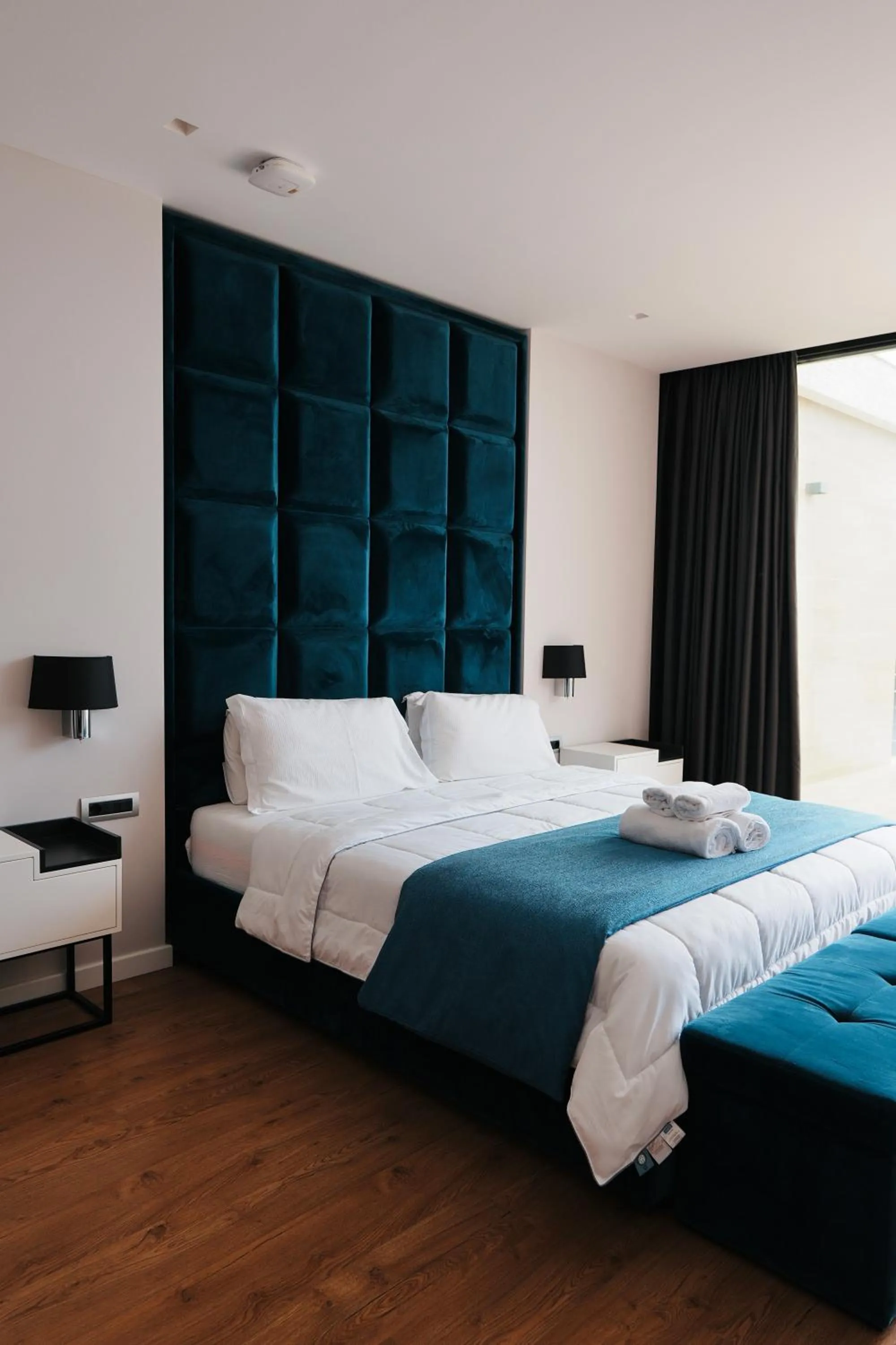 Bed in Hotel Blue Sky