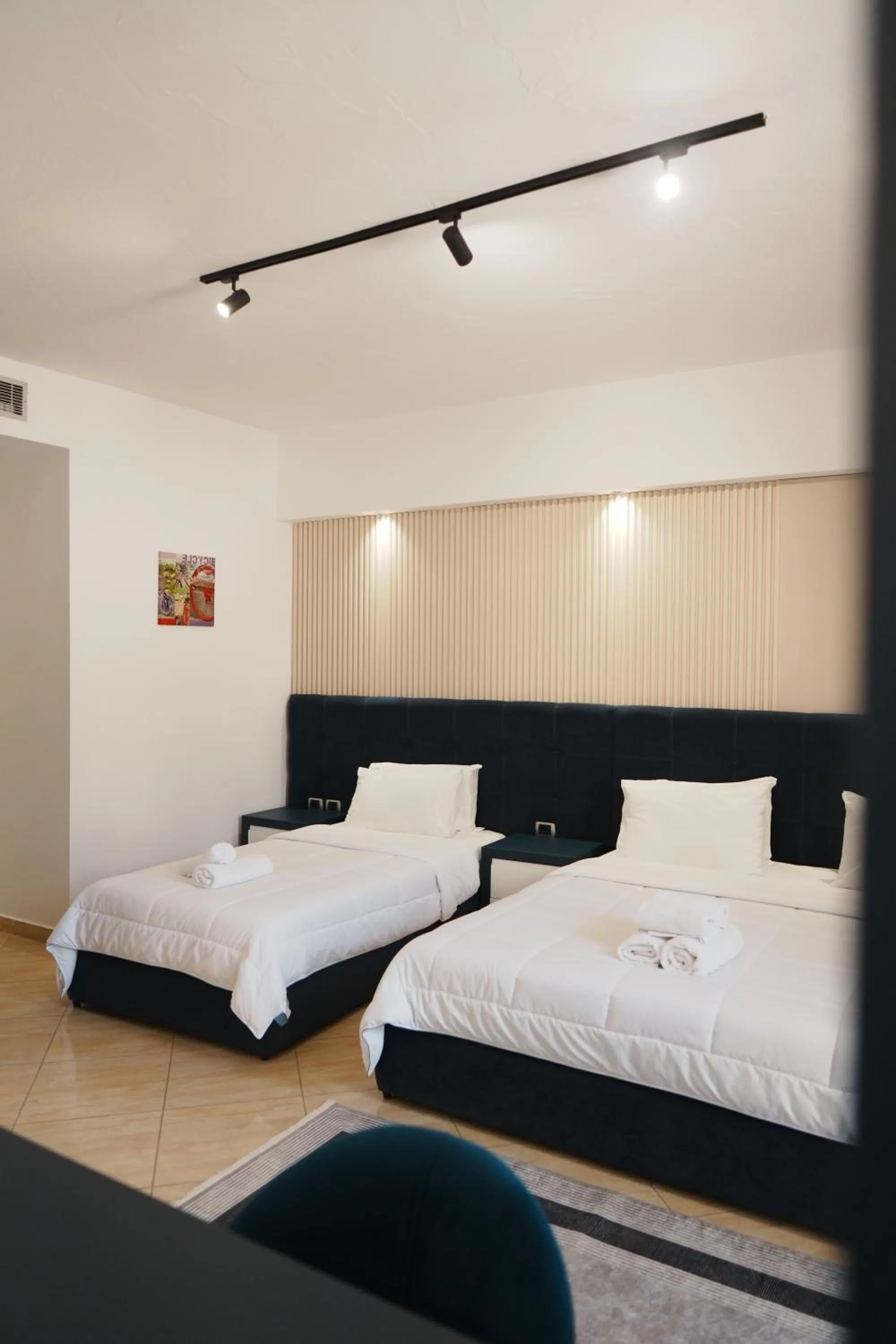 Bed in Hotel Blue Sky