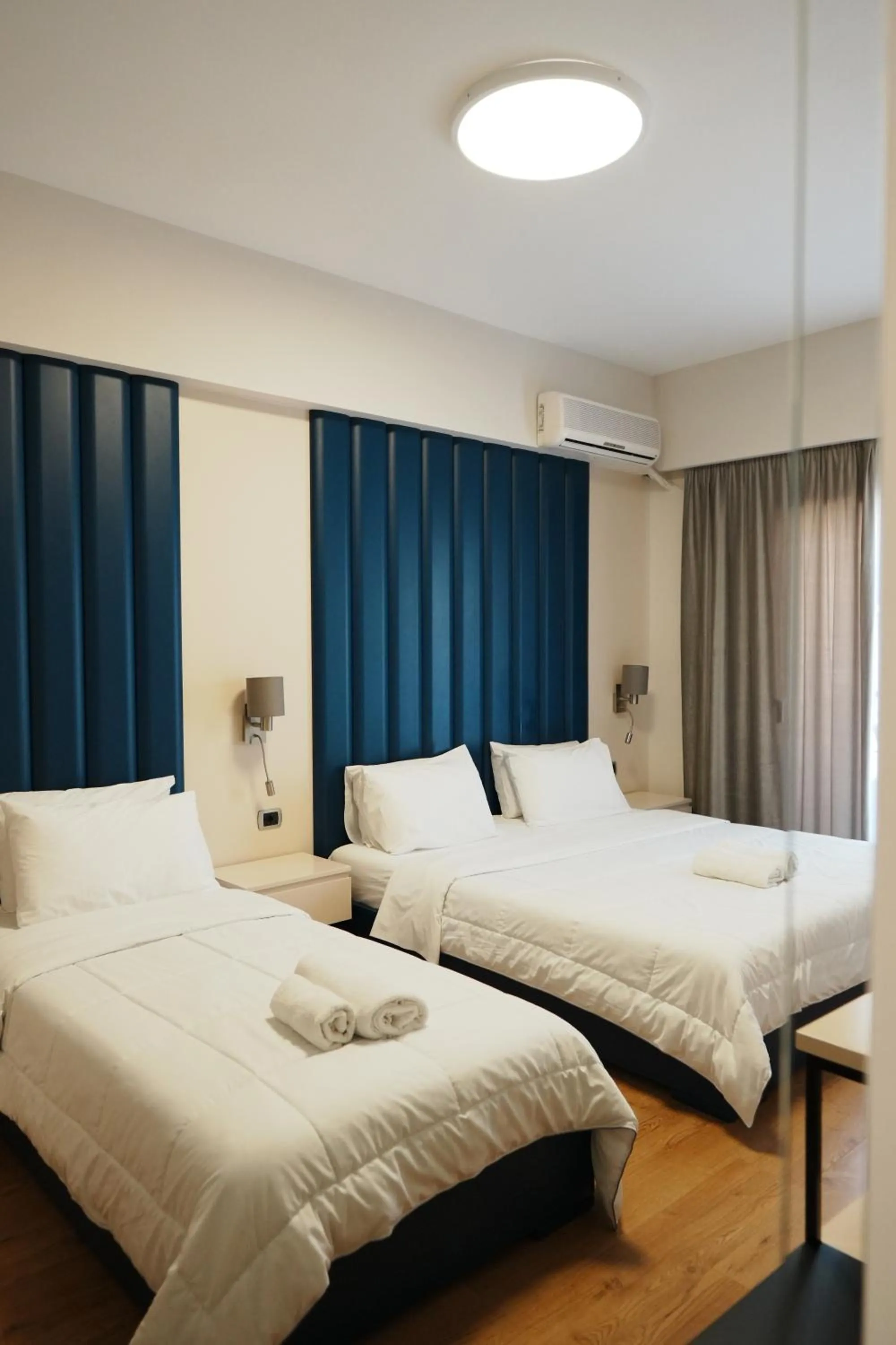 Bed in Hotel Blue Sky