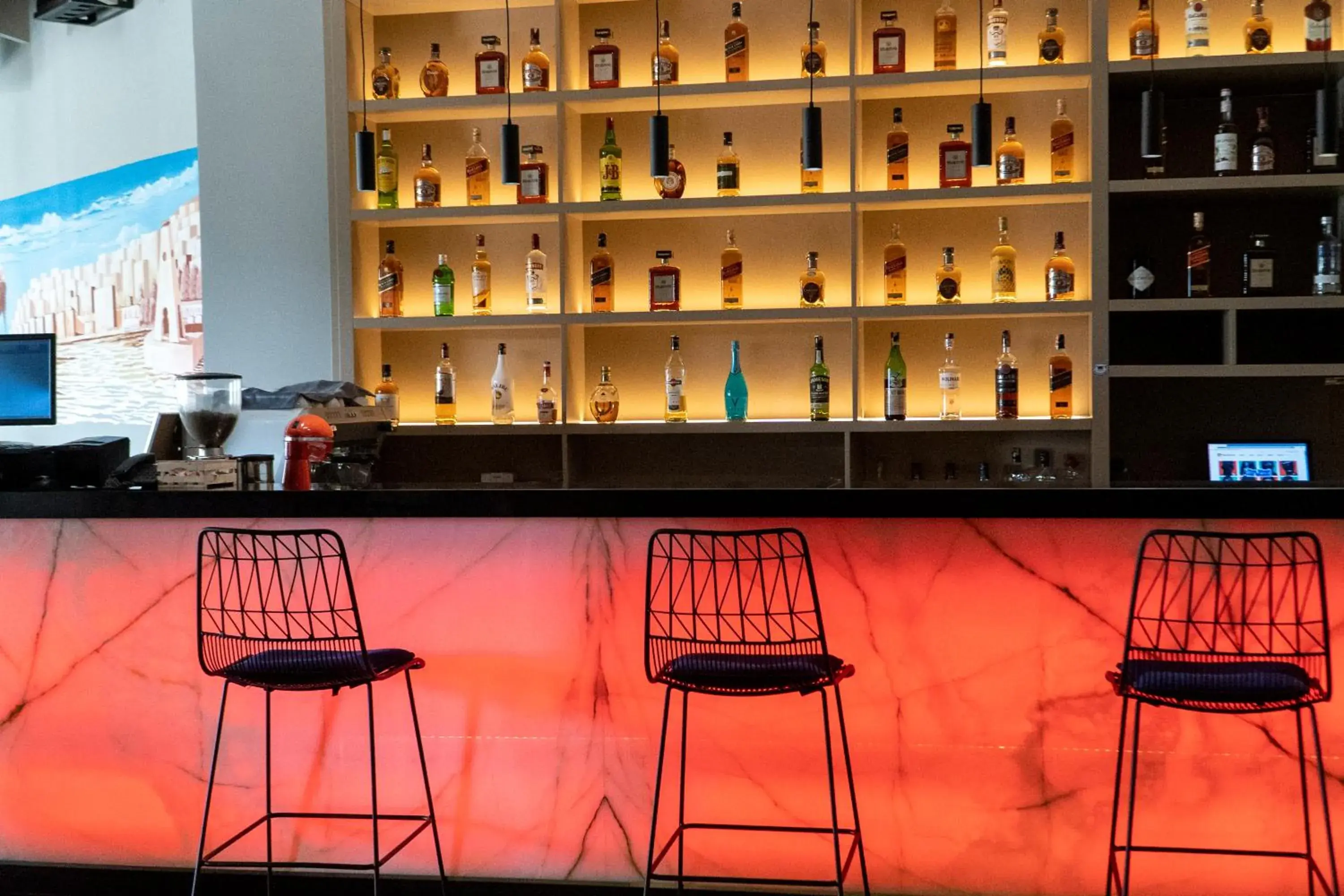 Lounge or bar in Hotel Blue Sky Lounge or bar in Hotel Blue Sky