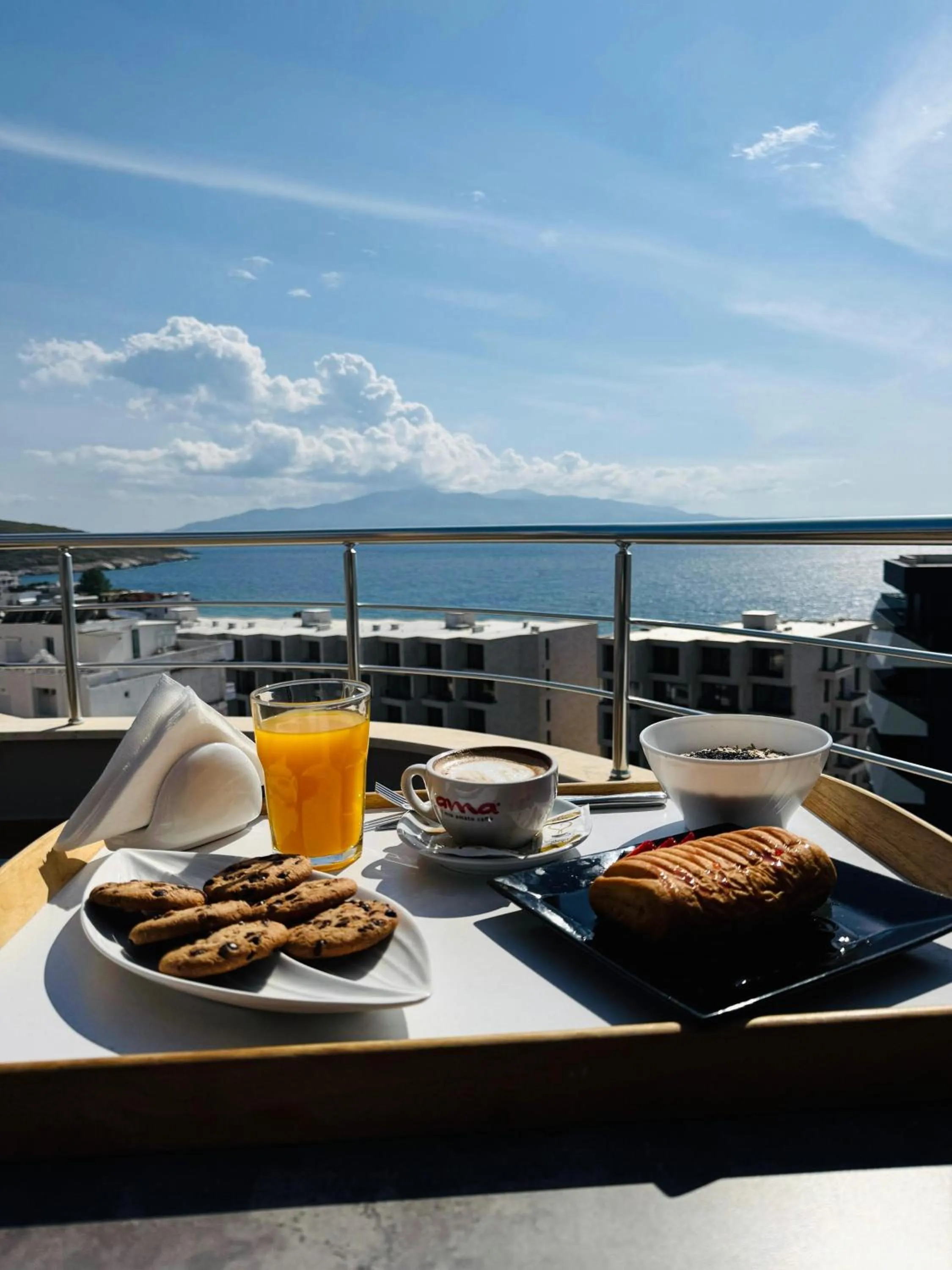 Buffet breakfast in Hotel Blue Sky