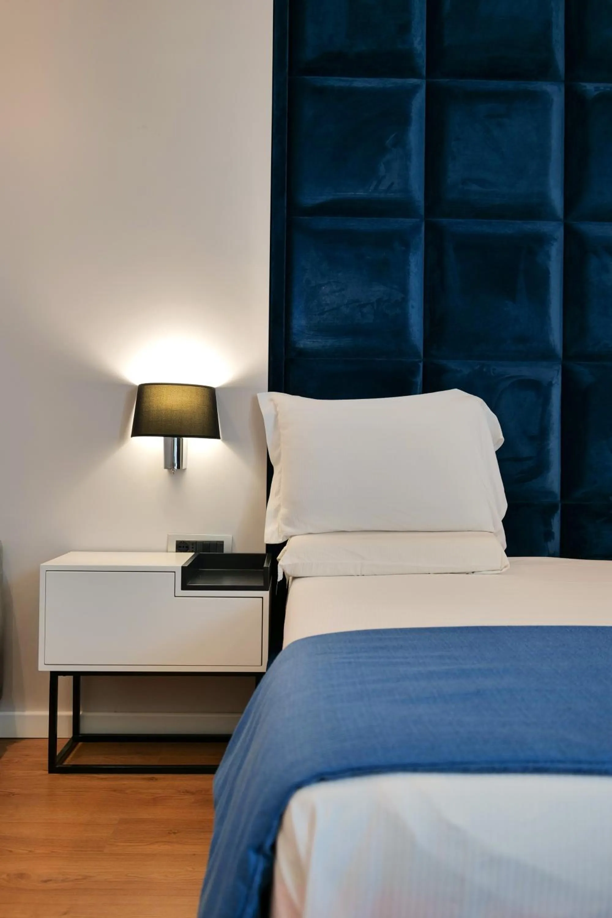 Bed in Hotel Blue Sky