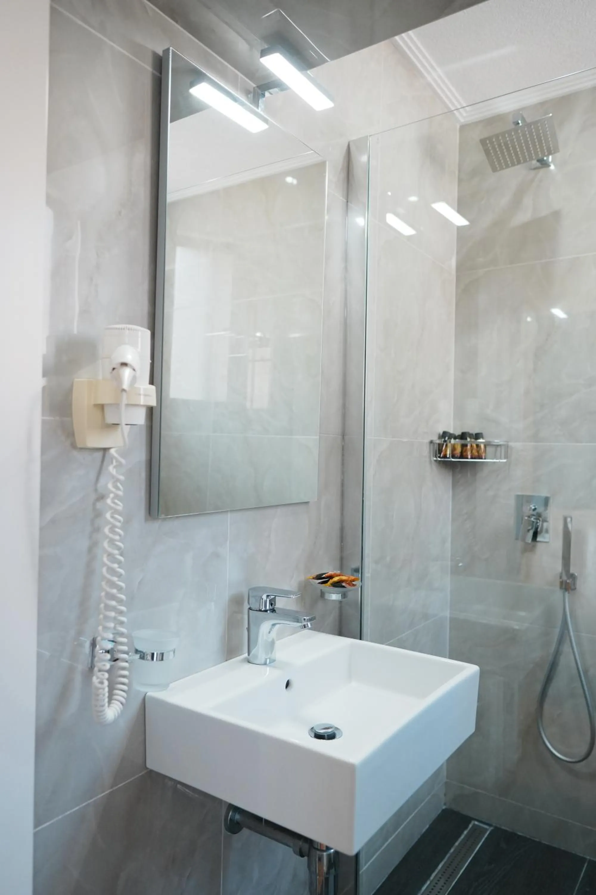 Shower in Hotel Blue Sky