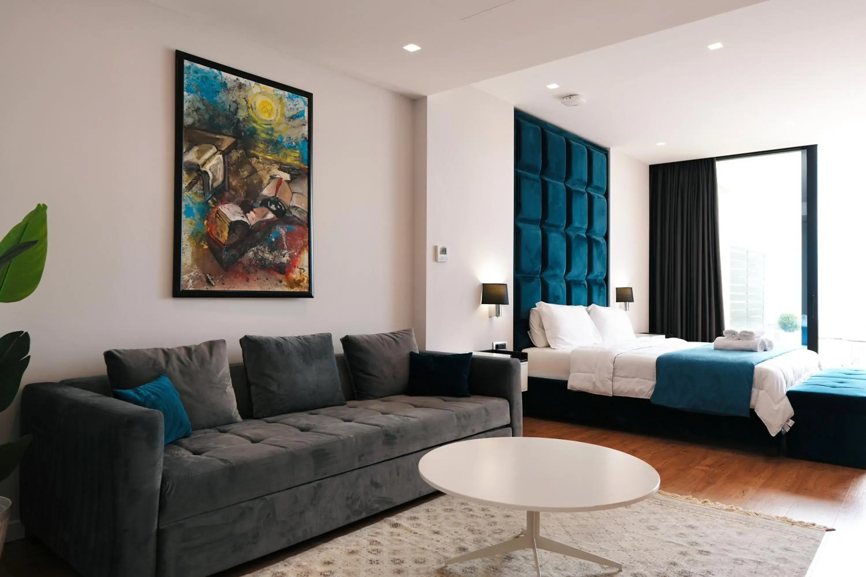 Bed in Hotel Blue Sky Bed in Hotel Blue Sky