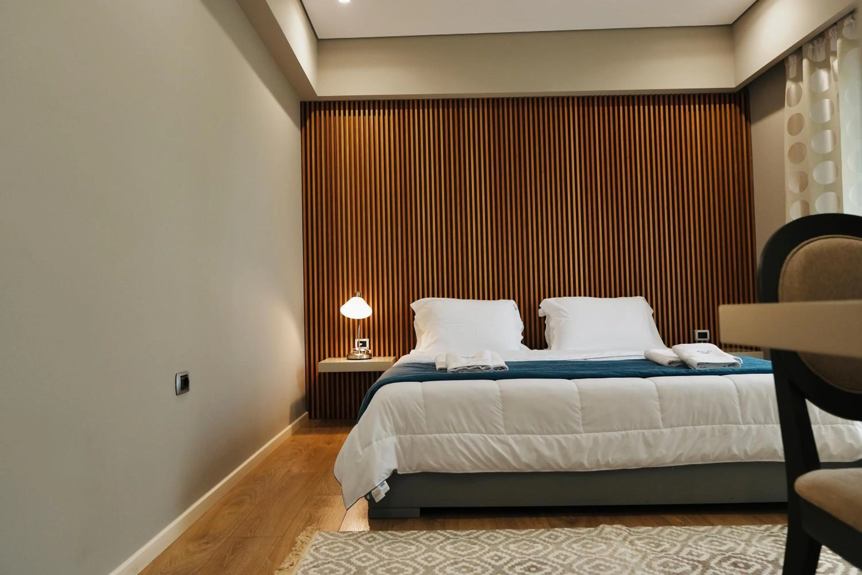 Bed in Hotel Blue Sky