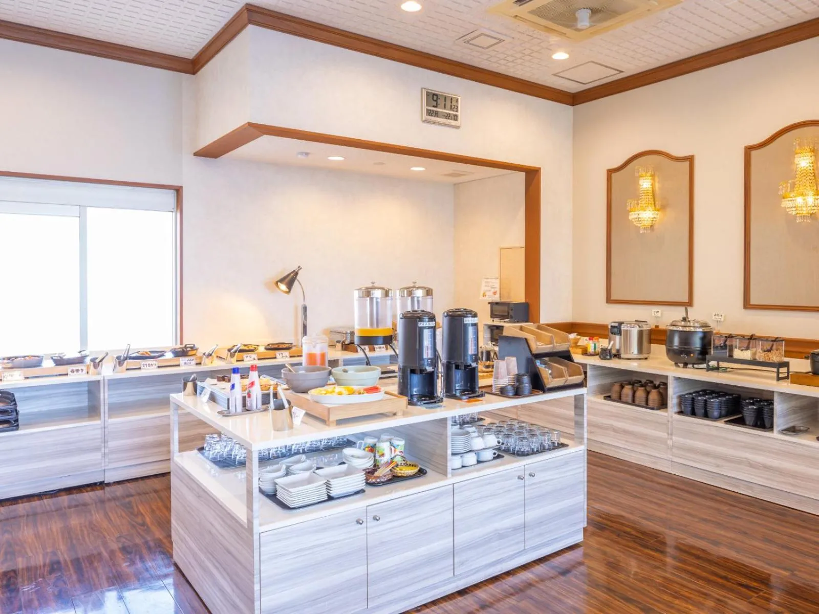 Buffet breakfast in Hotel Nami