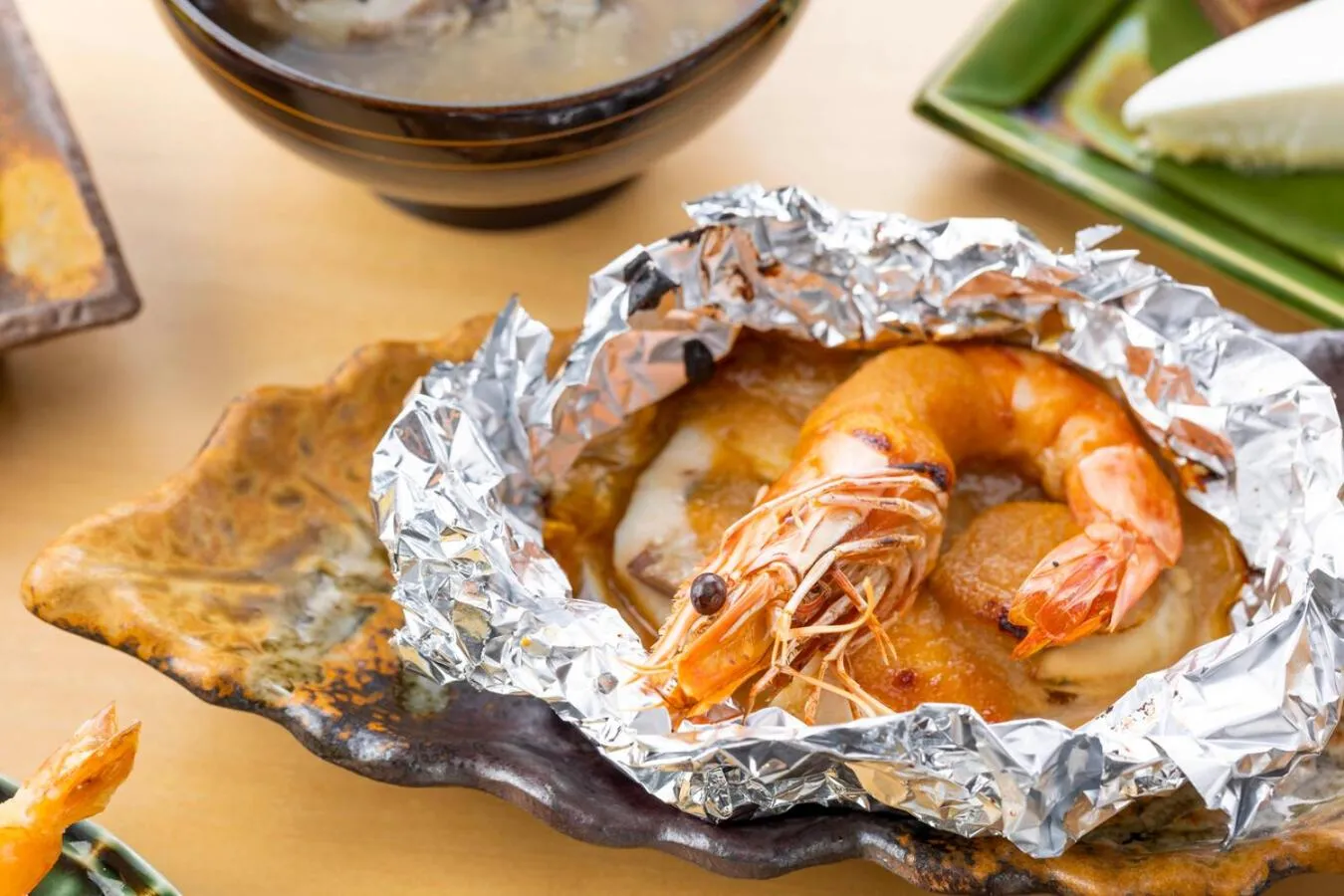 Food close-up in Hotel Nami