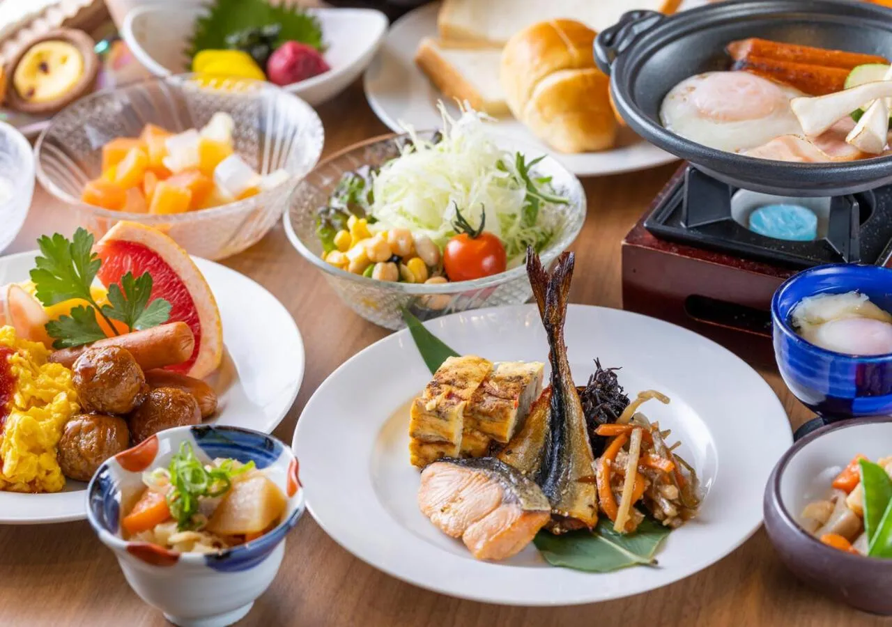 Breakfast in Hotel New Palace