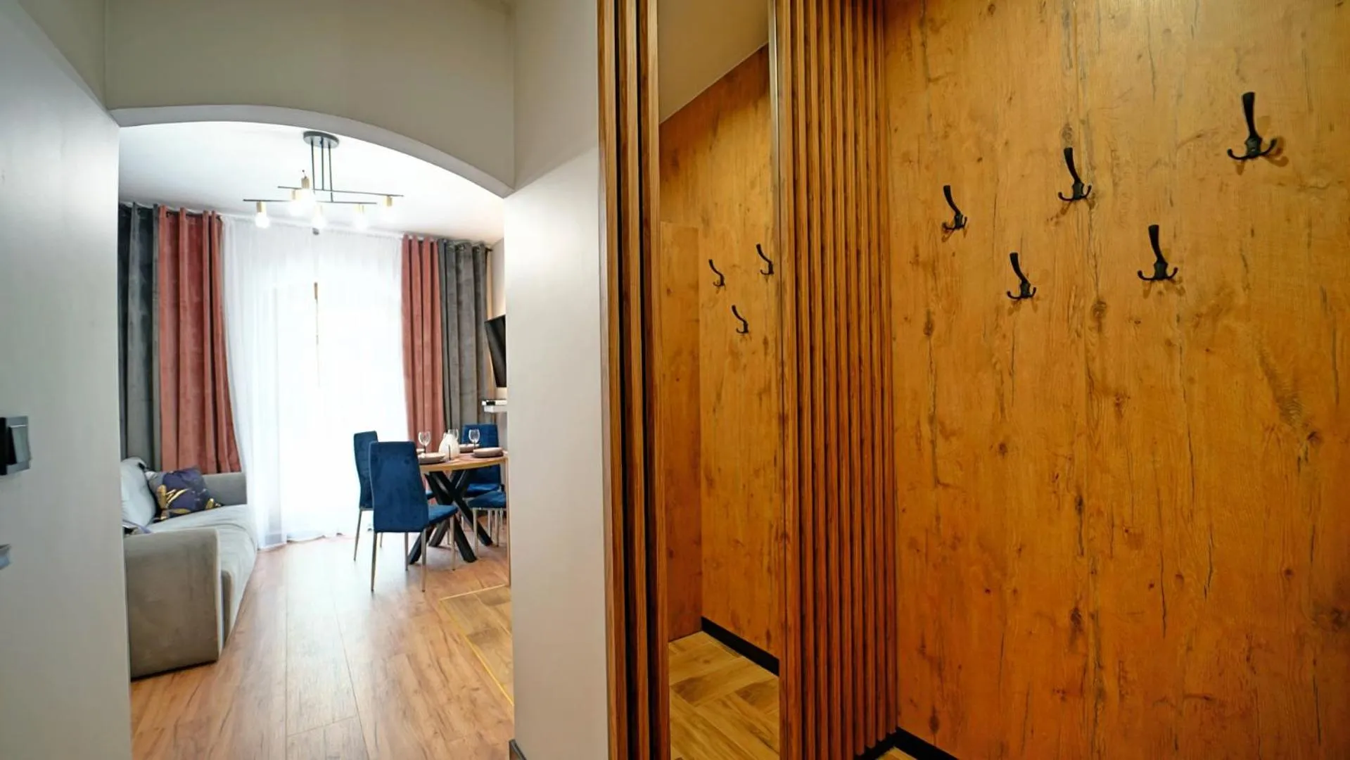 Living room in Apartamenty EverySky - Obrońców Pokoju 1D