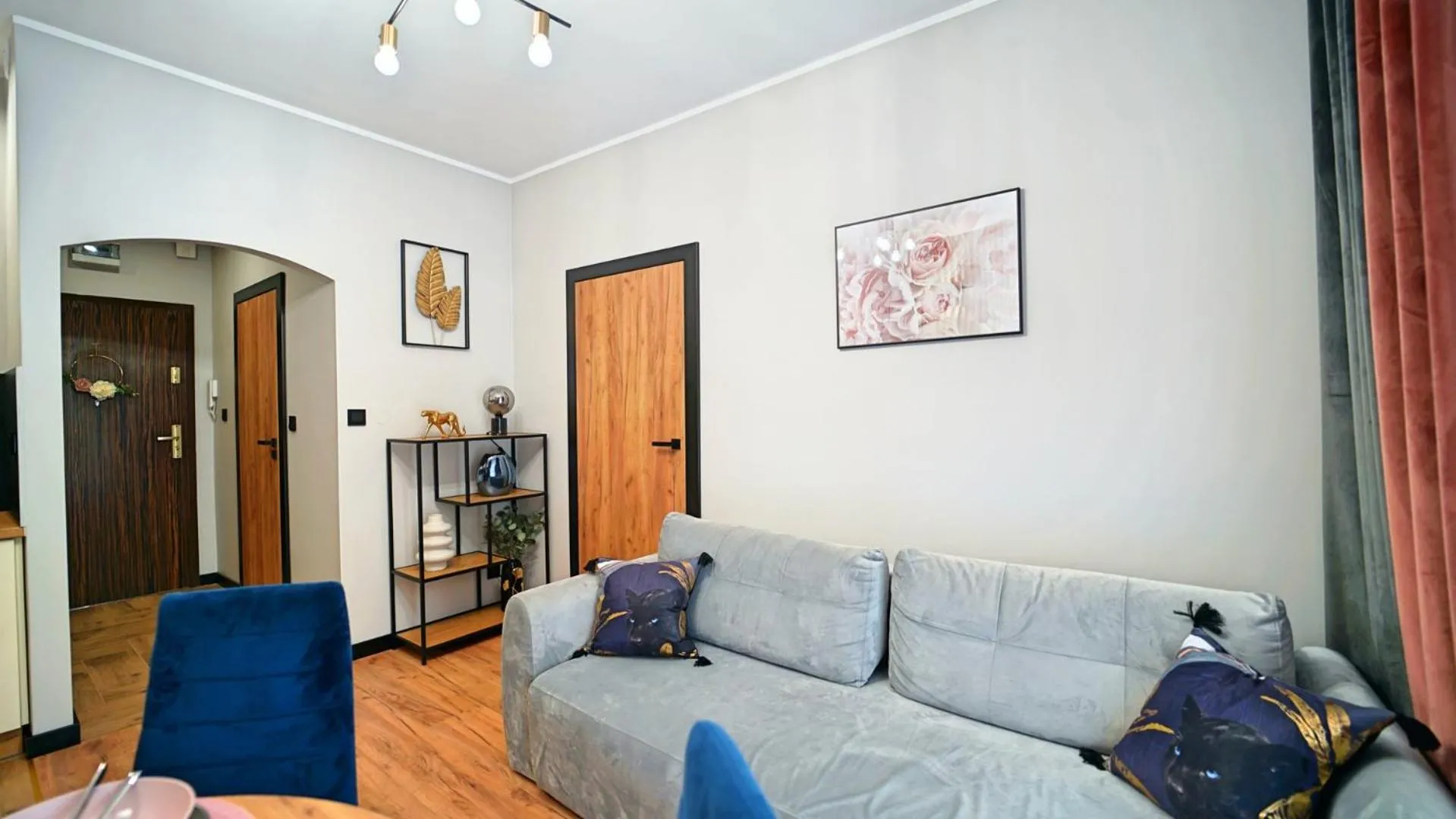 Living room in Apartamenty EverySky - Obrońców Pokoju 1D