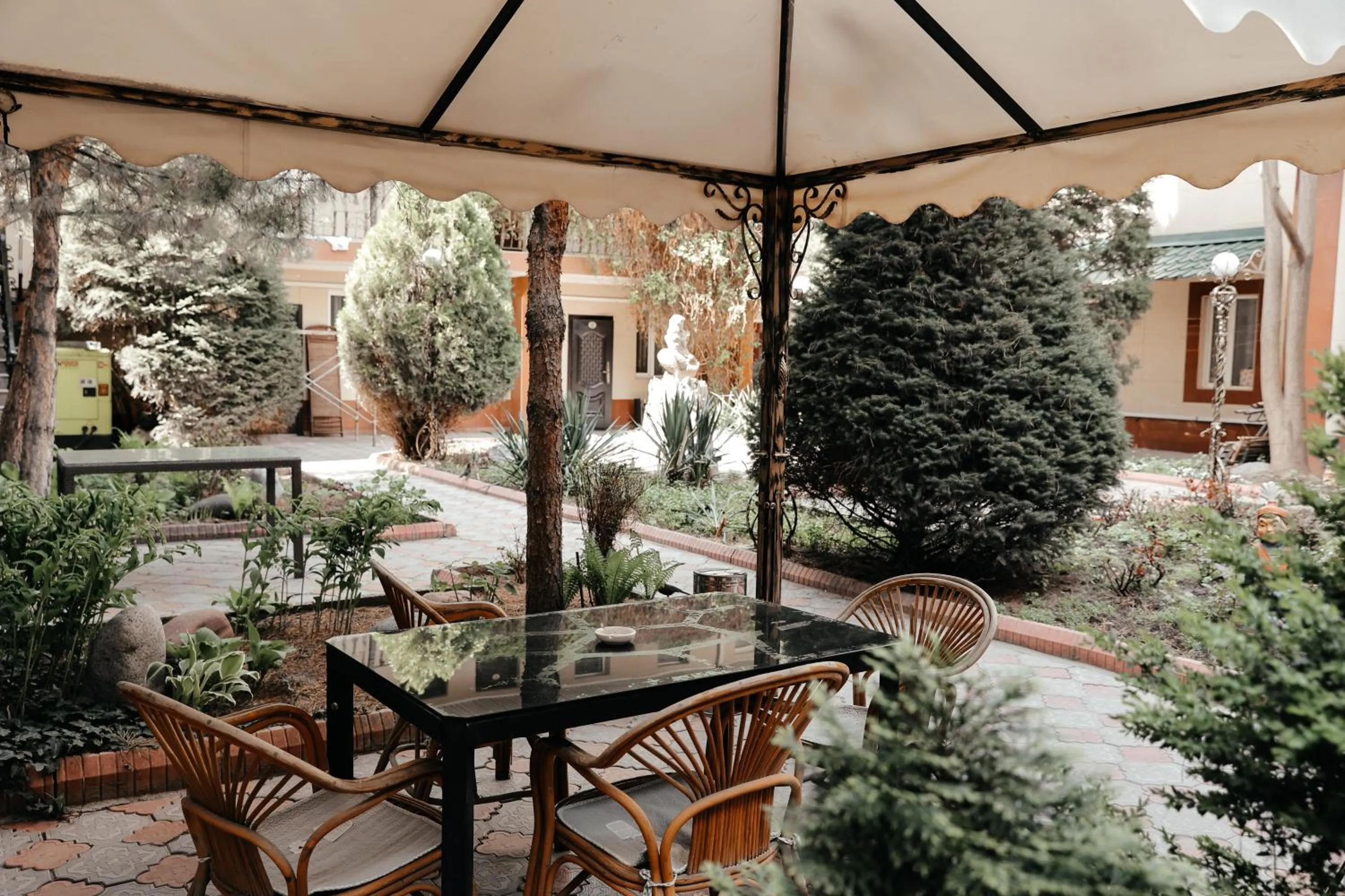 Patio in Grand Hotel