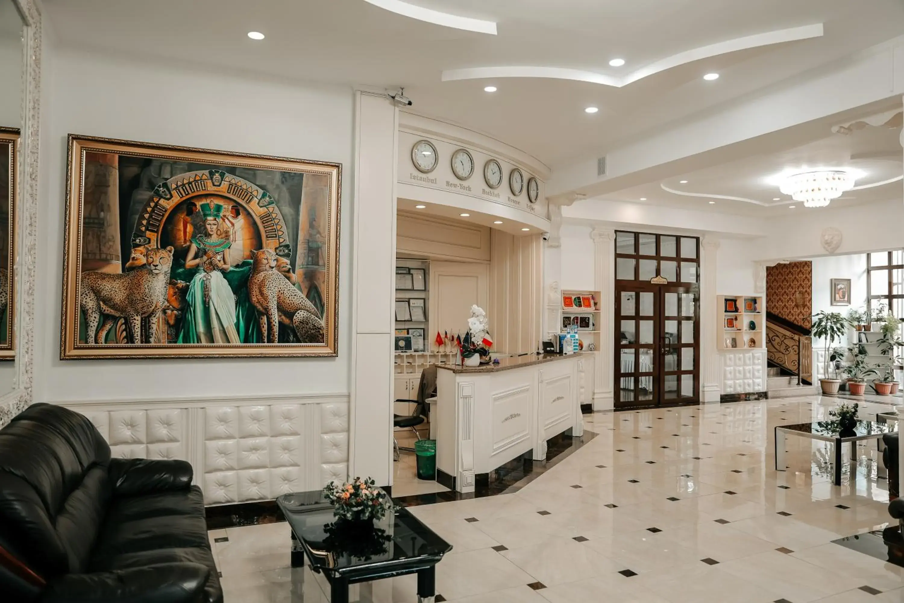 Lobby or reception in Grand Hotel Lobby or reception in Grand Hotel