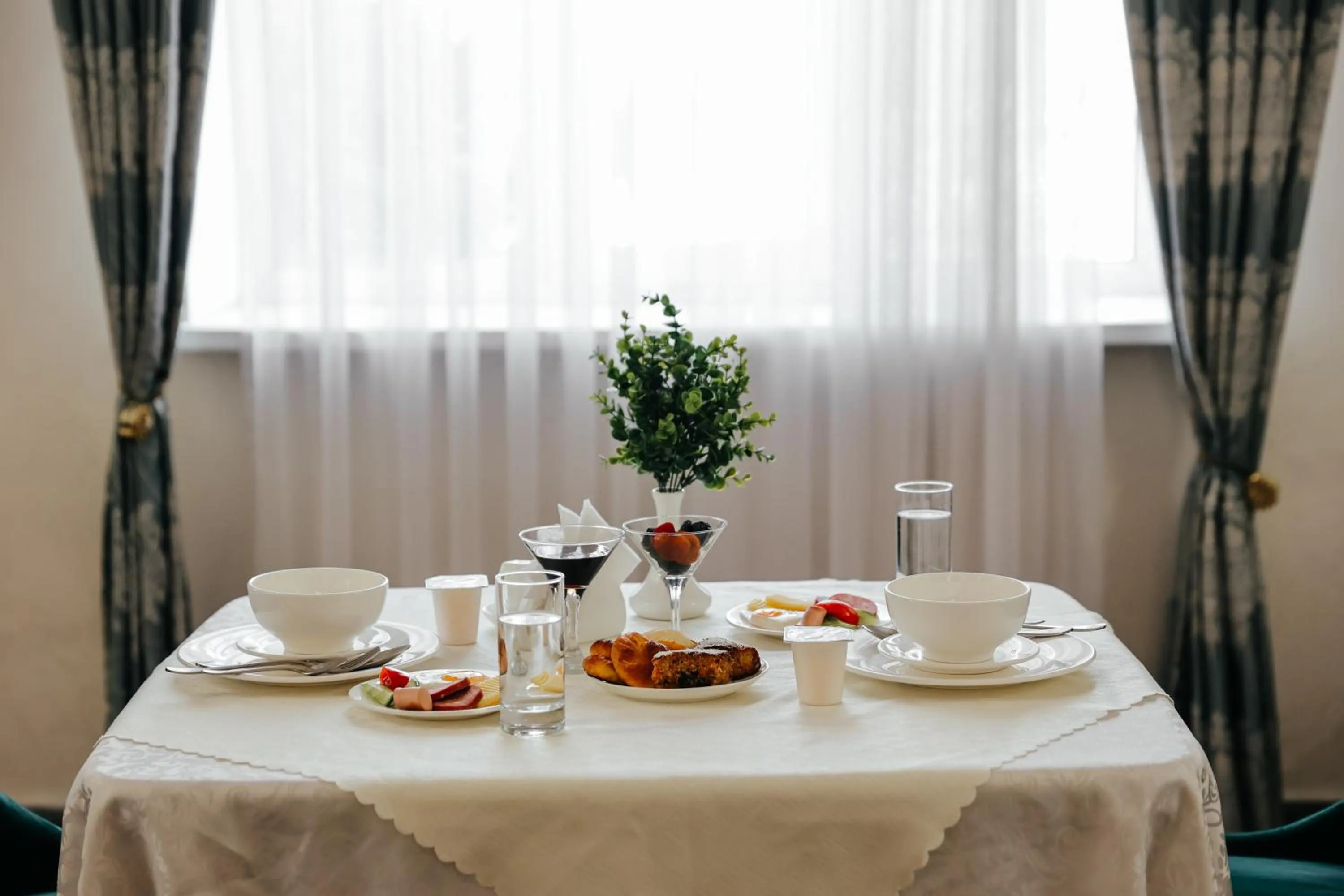Dining area in Grand Hotel