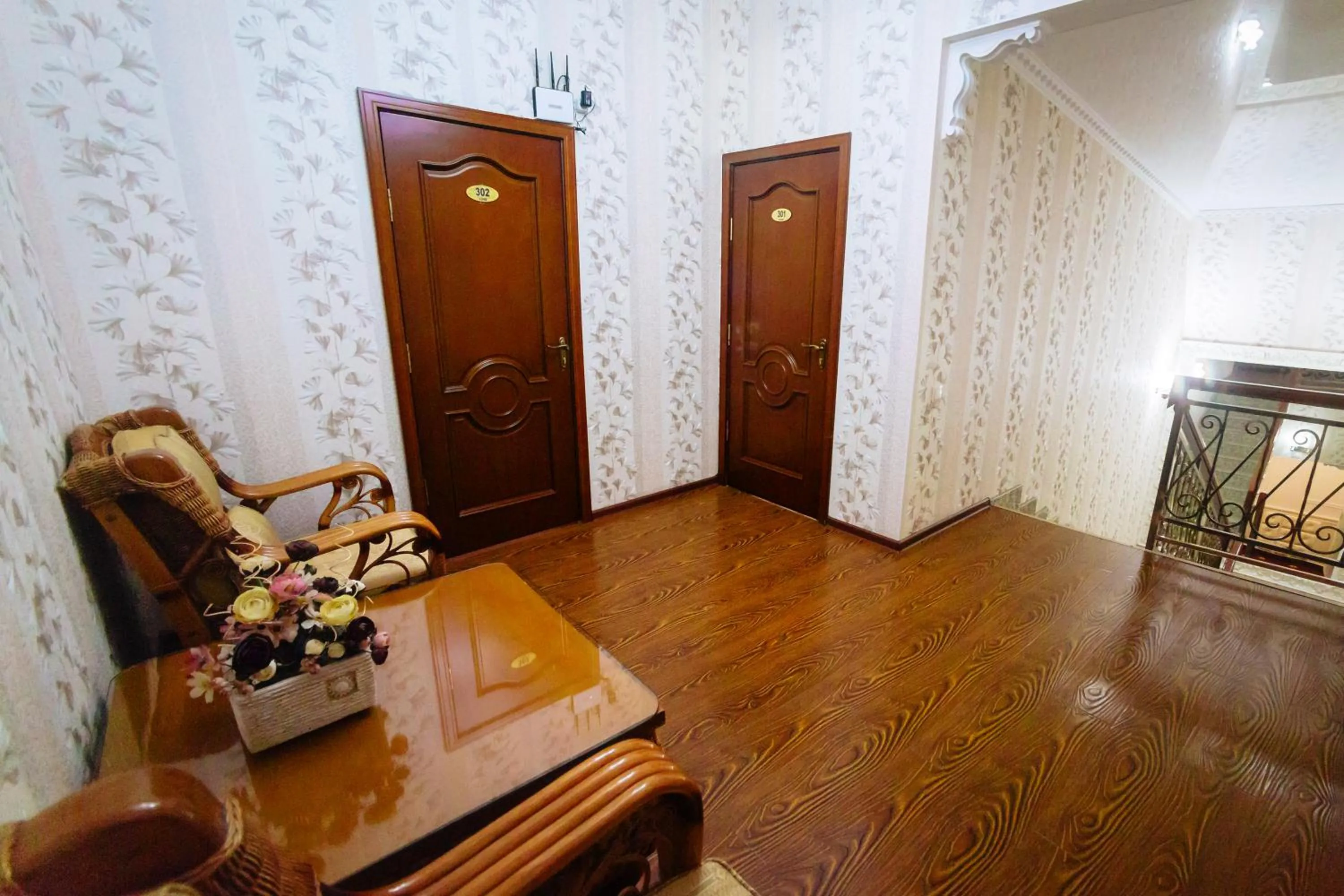 Communal lounge/ TV room in Grand Hotel