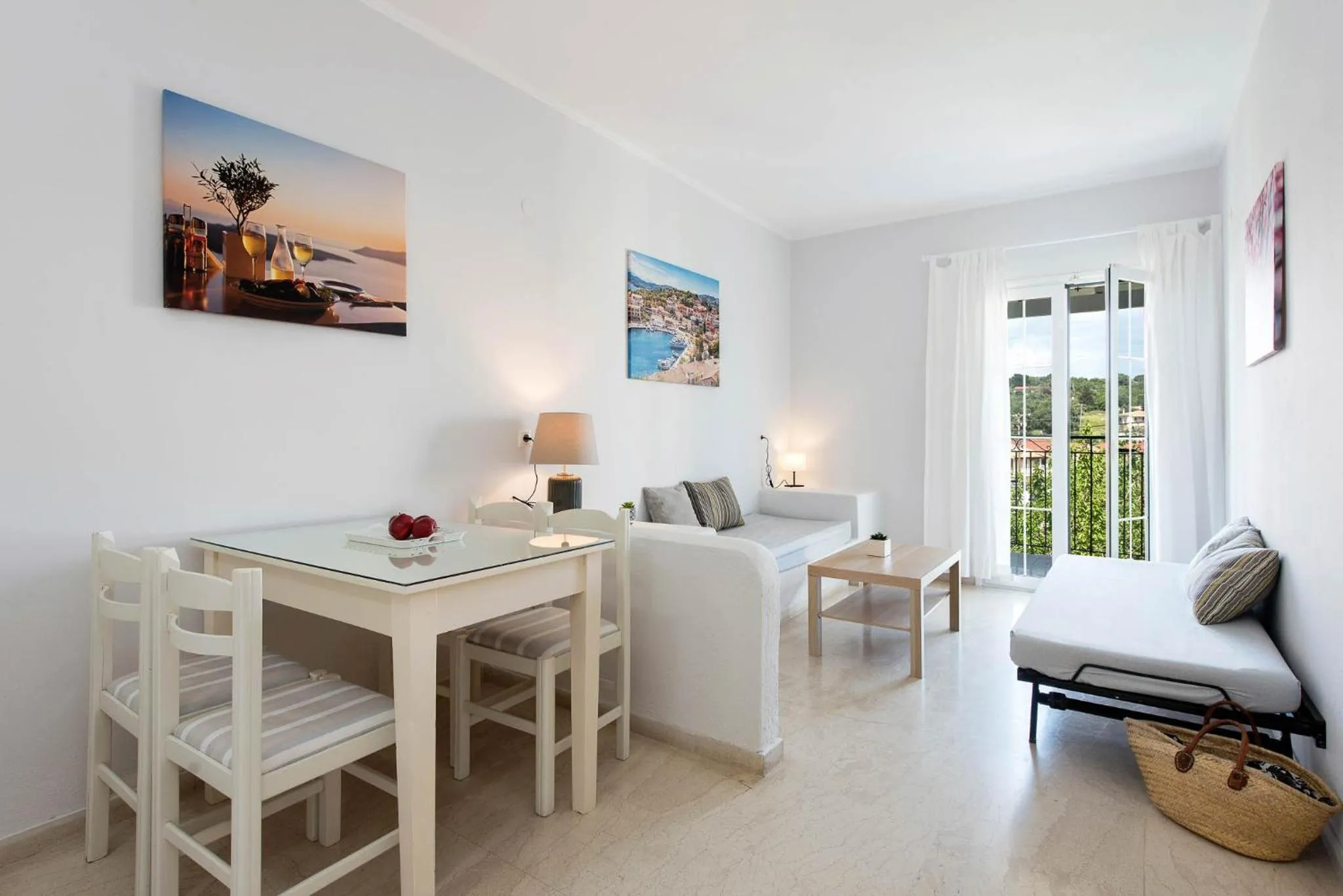 Living room in Balaris Apartments