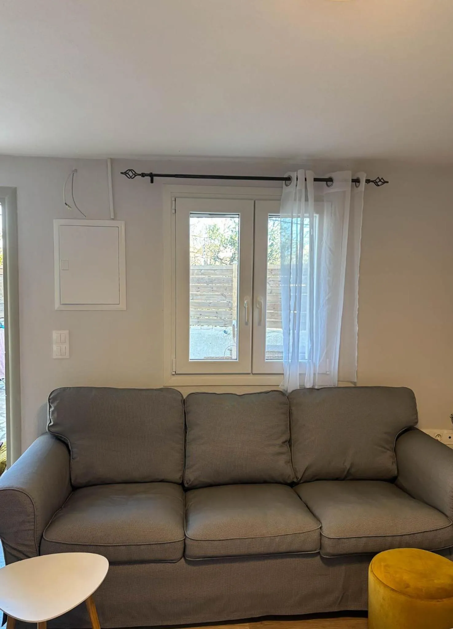 Seating area in Balaris Apartments