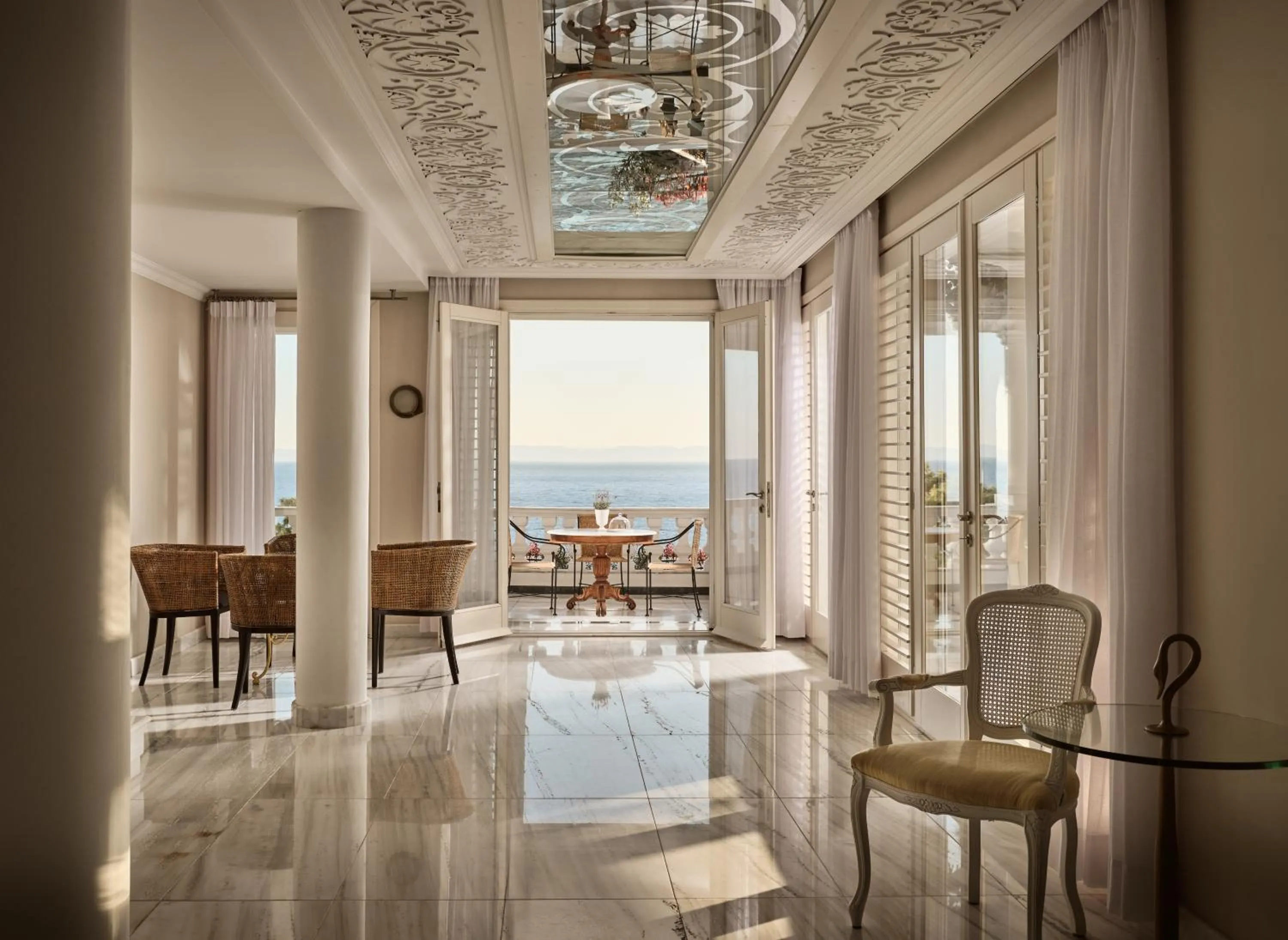 Living room in The Danai